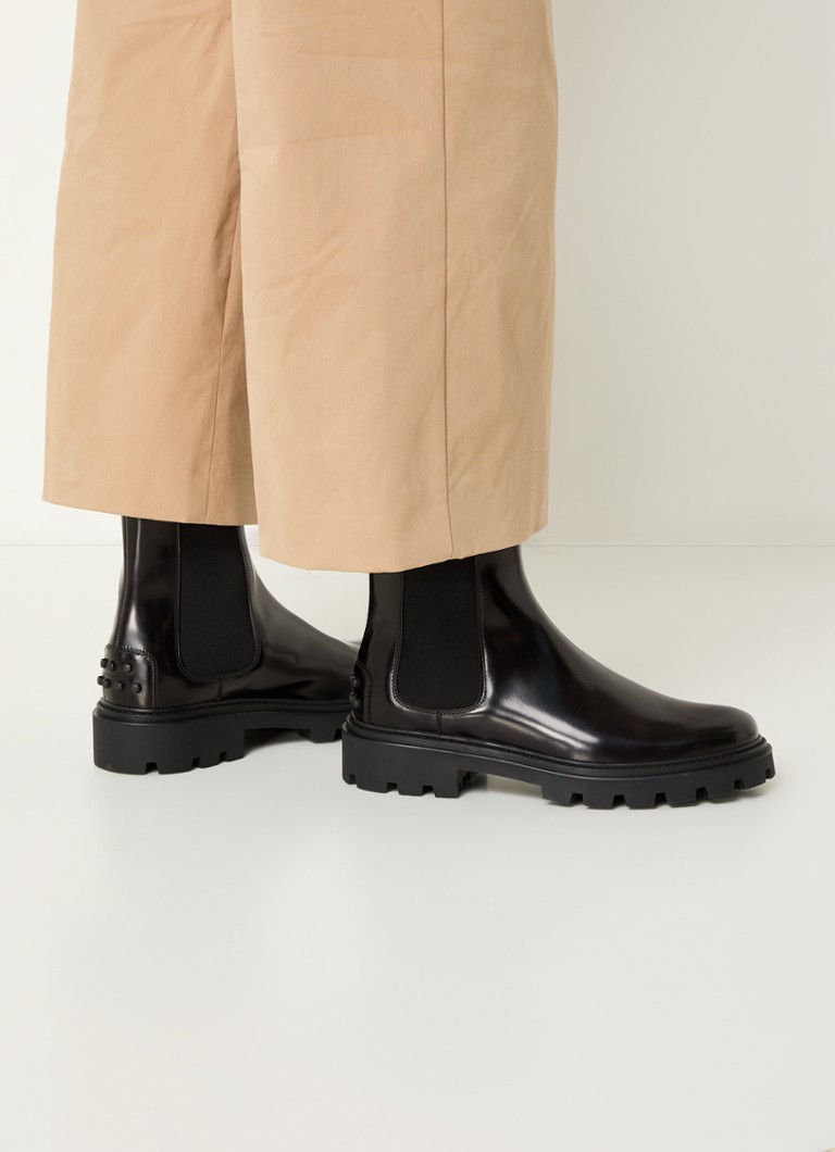 Stivaletto Chelsea in pelle di Tod's