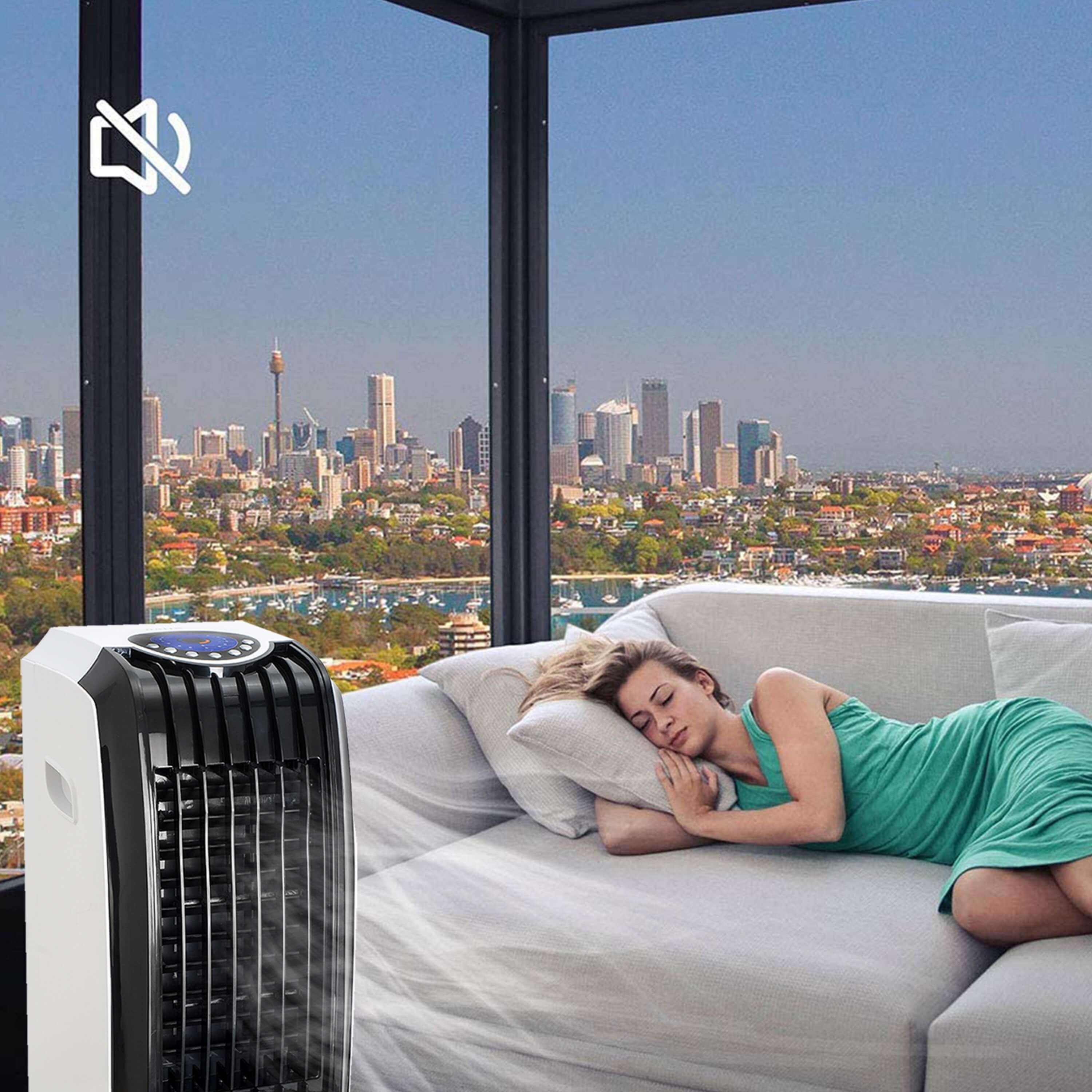 Zilan Ventilatorkombigerät ZLN-3390, 7.5h Timer, Oszillierend, Fernbedienung