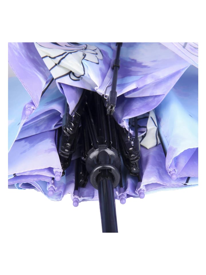 Disney Frozen Regenschirm Elsa Taschenschirm in Lila günstig kaufen onesize
