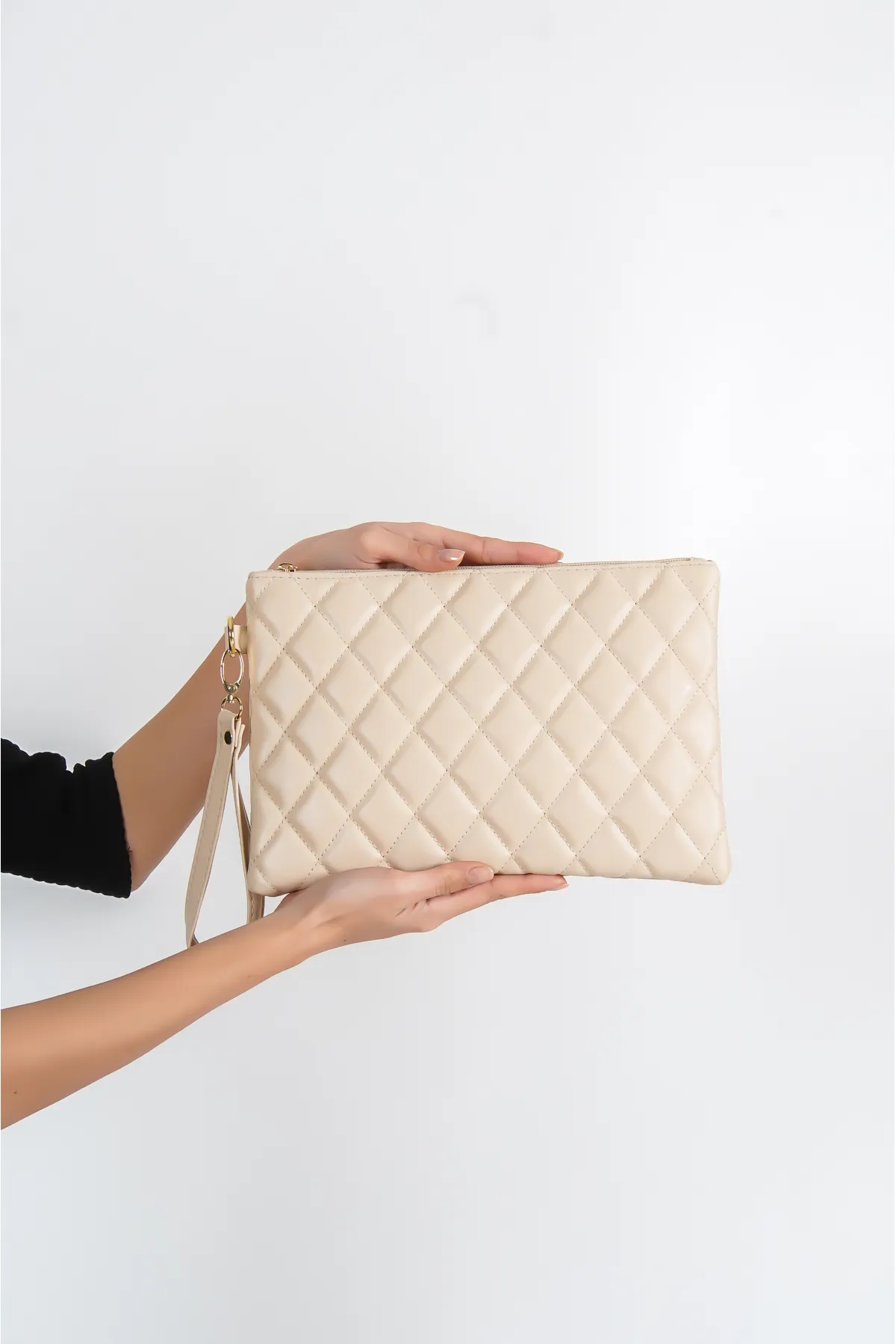 Capone Outfitters  Capone Beige Paris gesteppte beige Damentasche