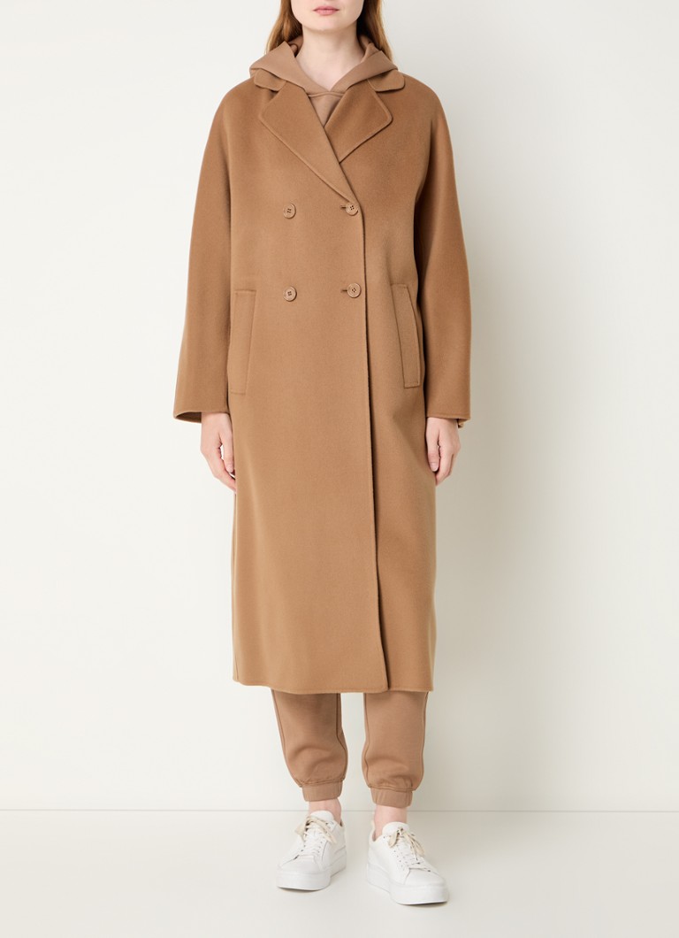 Palton MaxMara Capi cu două nasturi din lână virgină.