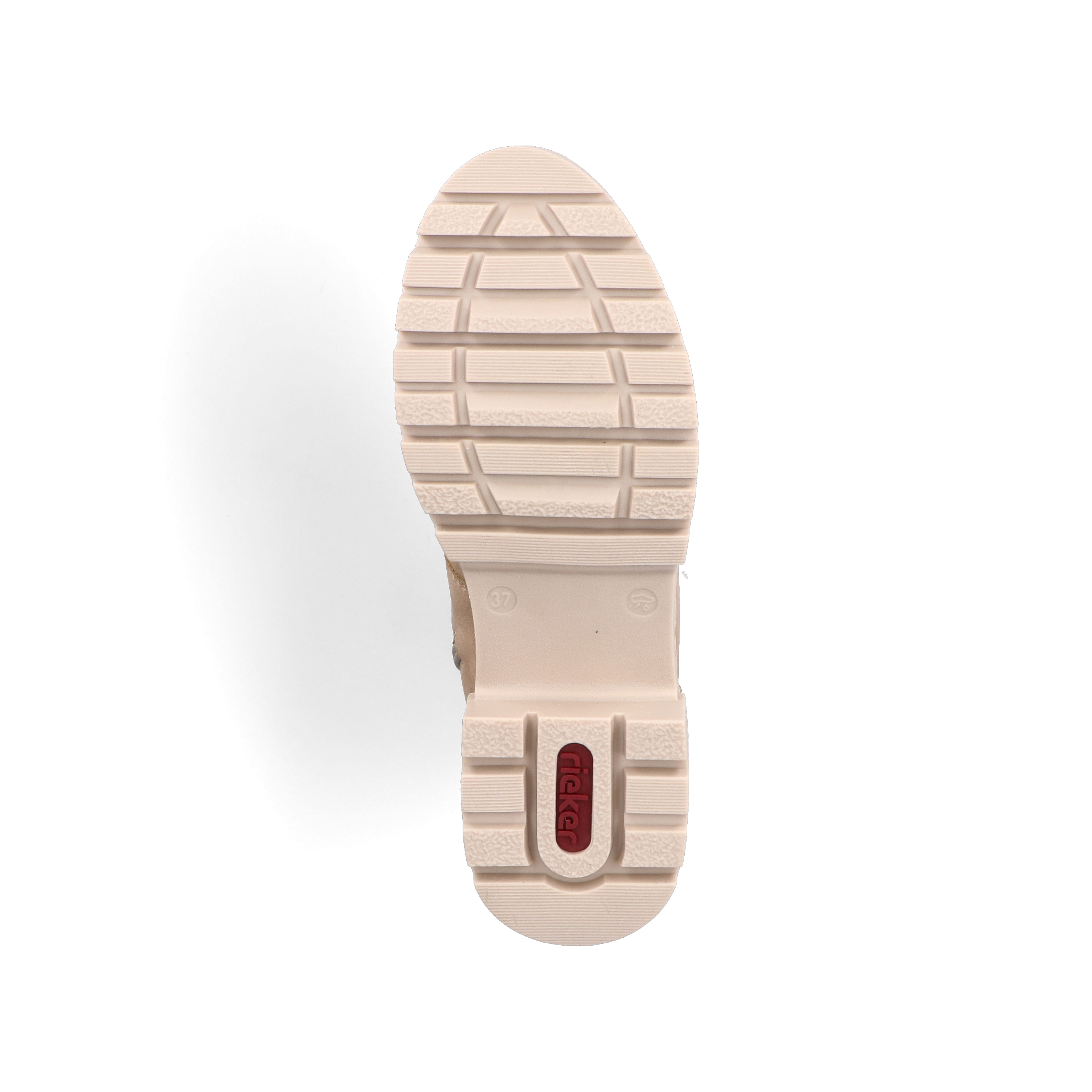 Rieker Damen Schnürstiefel braunbeige