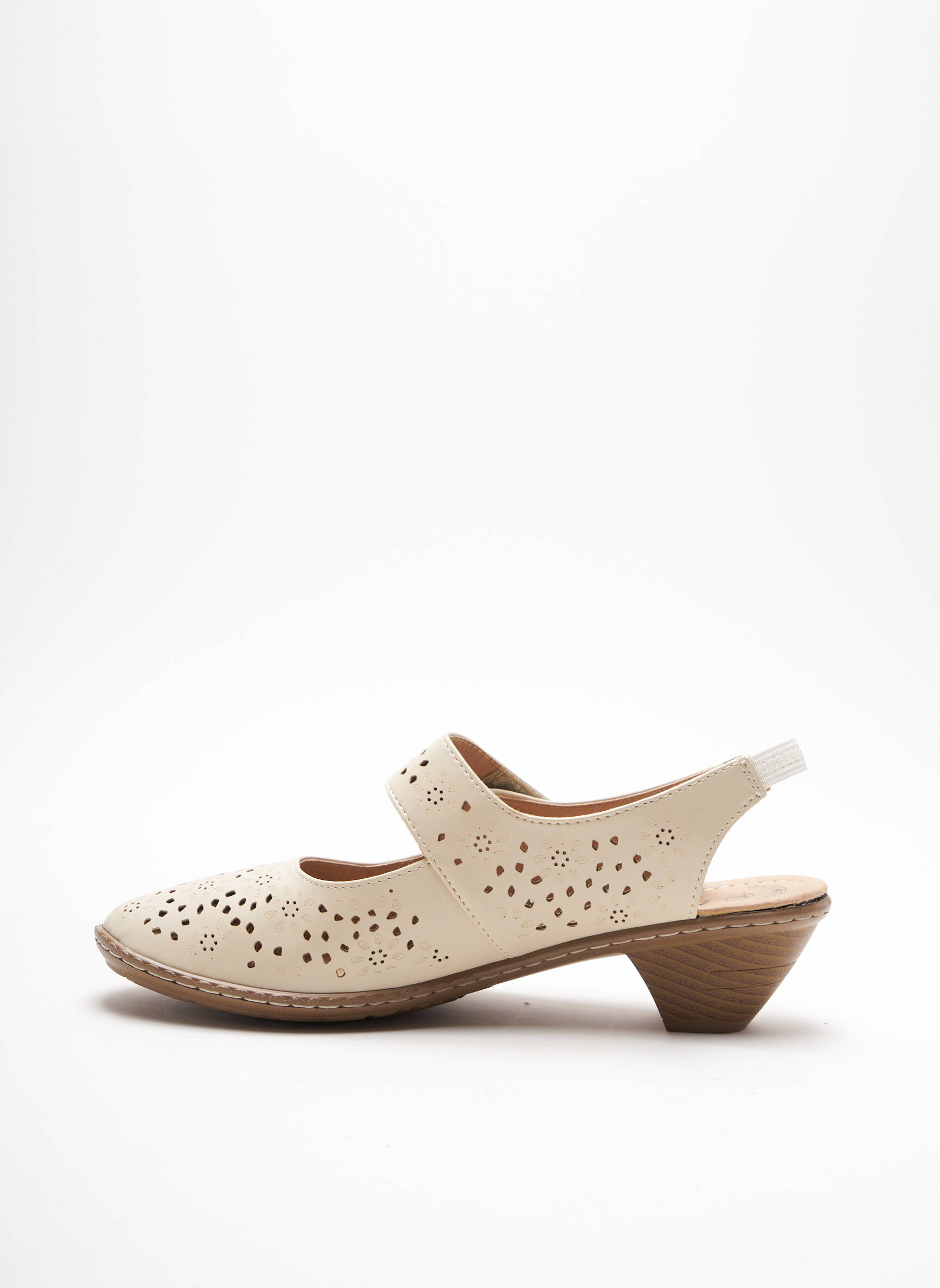 Moran S Sandales Nu Pieds Femme couleur beige