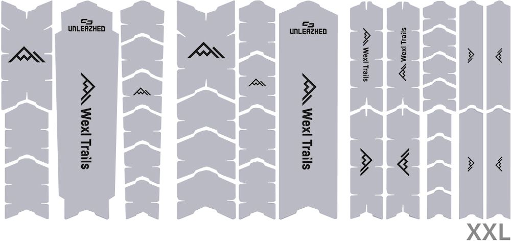 Unleazhed Unscratch Frame Rahmenschutzfolie - WexlTrails Matt kaufen | Bike-Discount