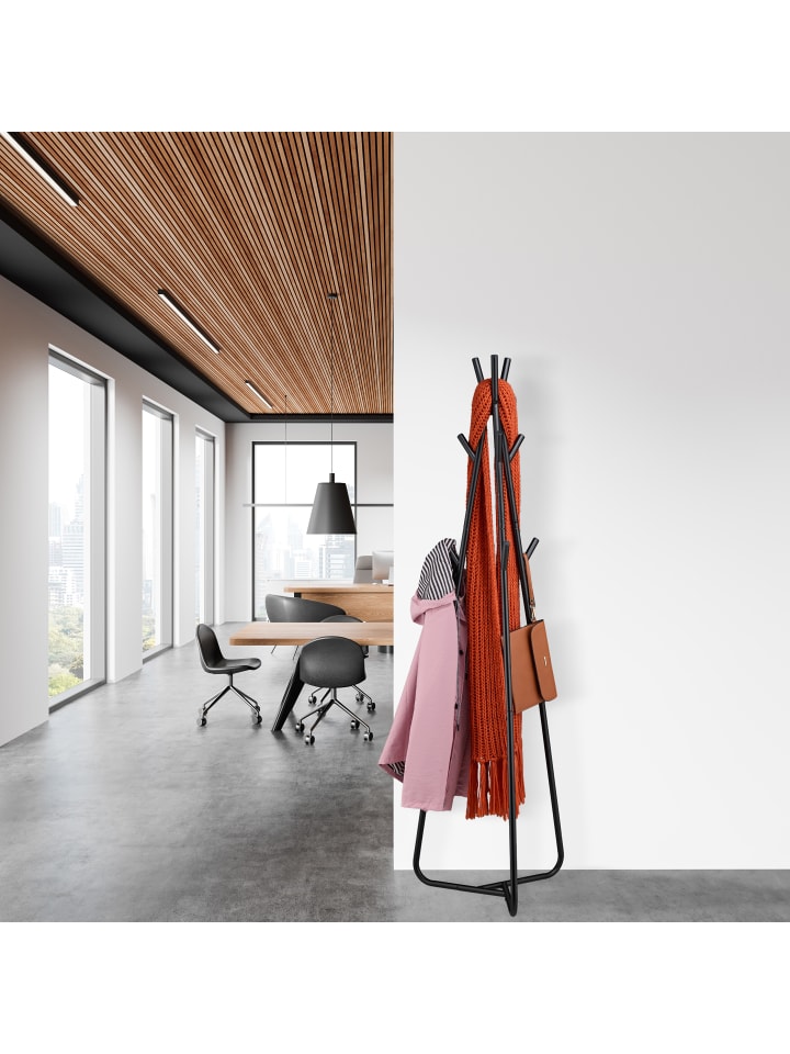 relaxdays Garderobenständer - (B)40 x (H)157 x (T)48 cm günstig kaufen onesize