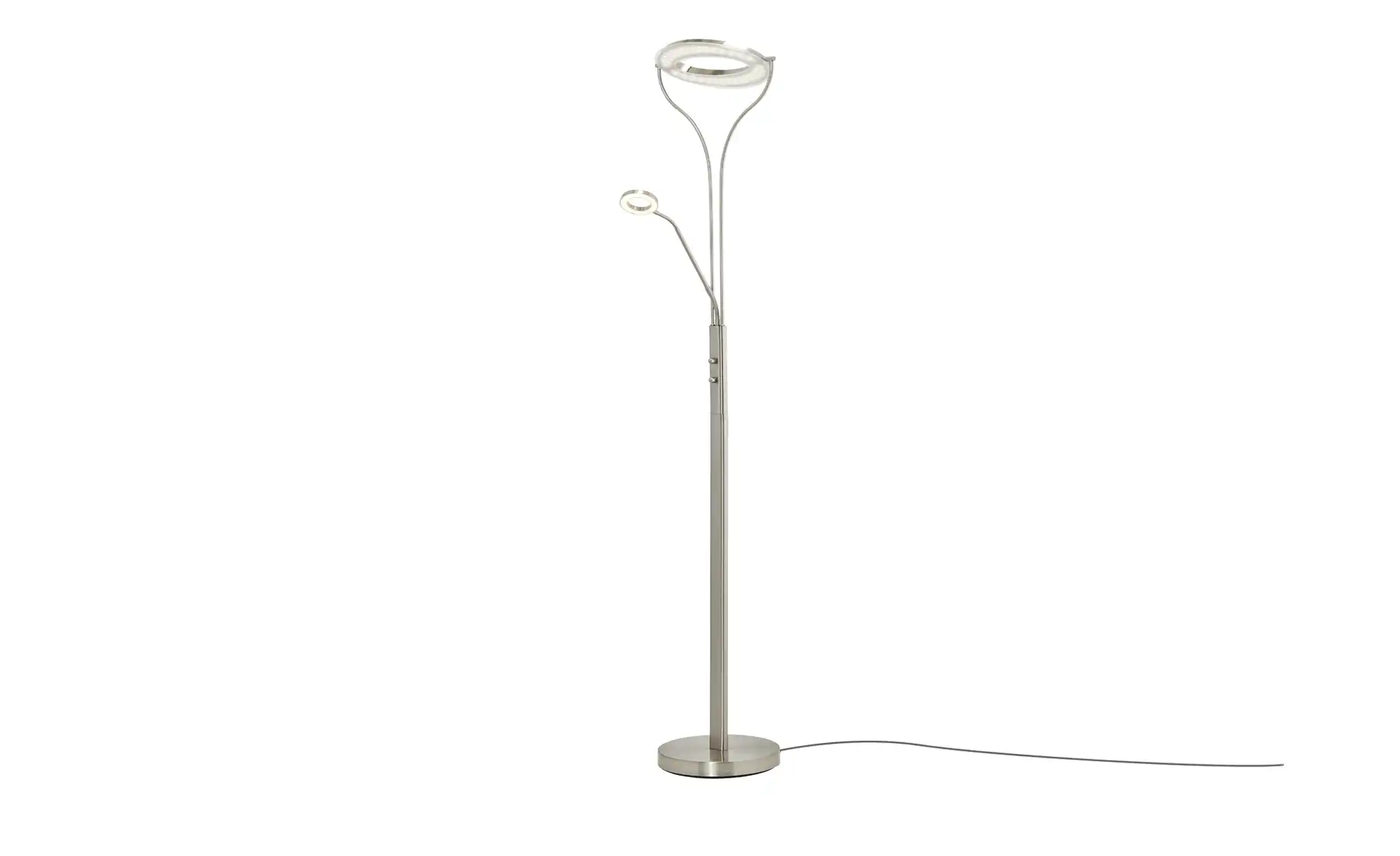 Meisterleuchten LED-Deckenfluter, 2-flammig, Chrom