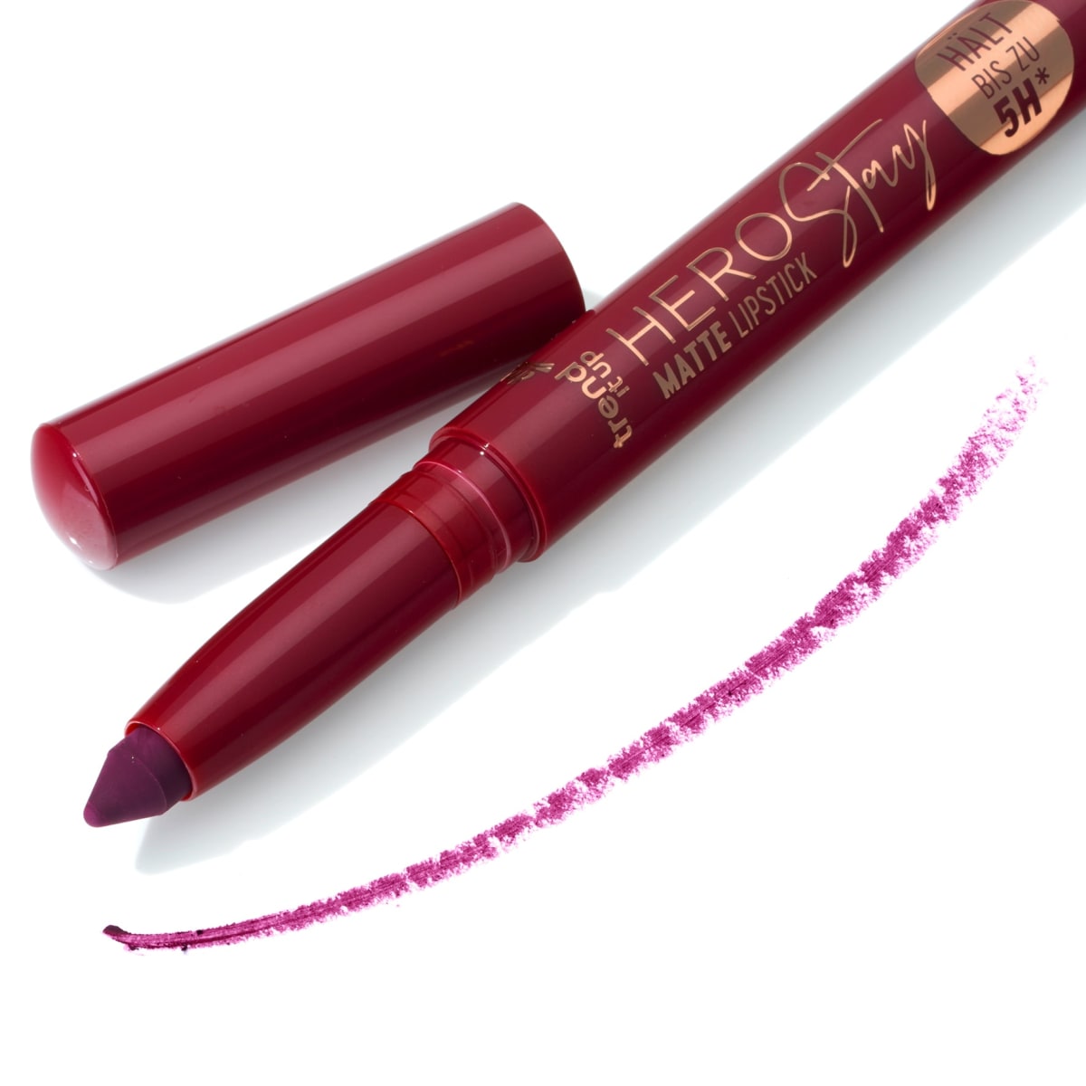 Lippenstift Hero Stay Matte 035 Wine Berry, 1,4 g