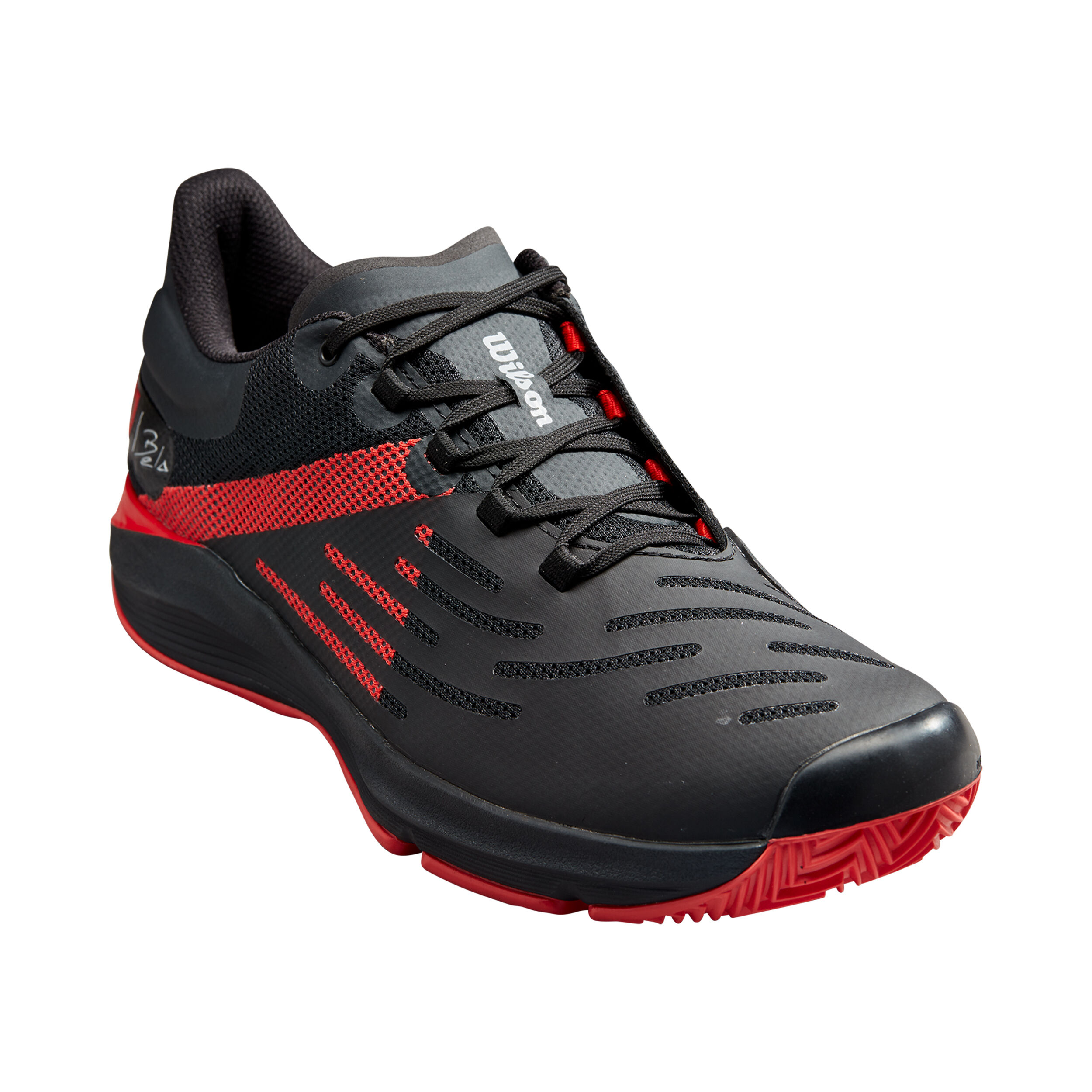 Kaos Bela Padelschuh Damen - Schwarz, Rot