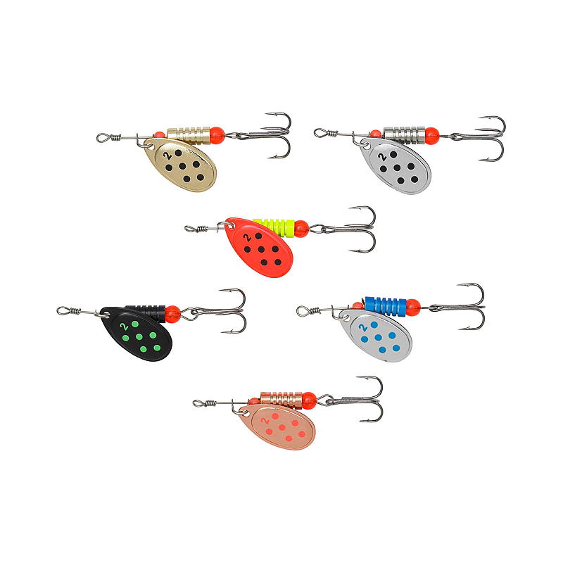Norsjø Spinnere 6-pk 5 g, Norsjø
