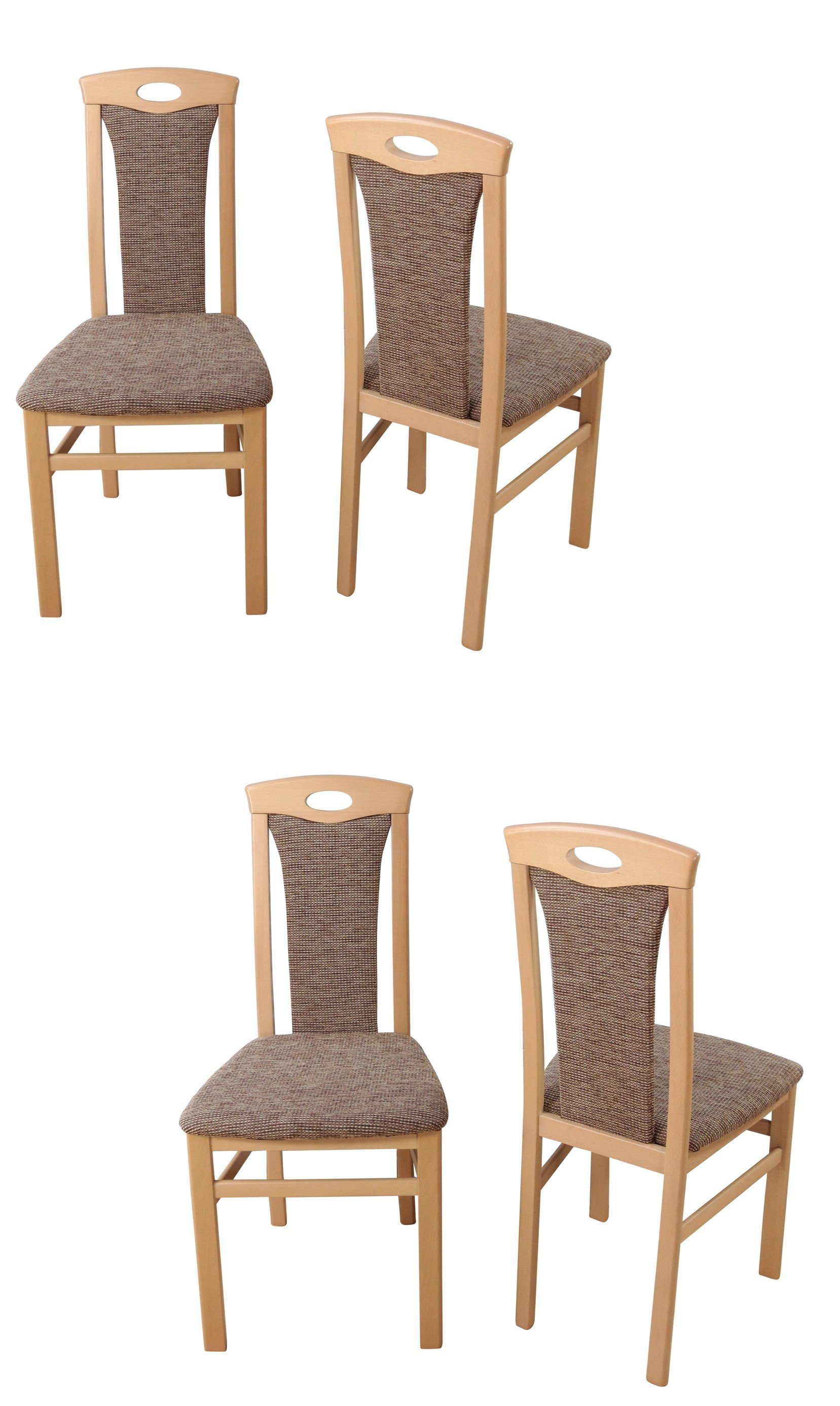 moebel-direkt-online Essgruppe Janina, (Spar-Set, Tischgruppe 5tlg), Tisch mit 4 Stühlen
