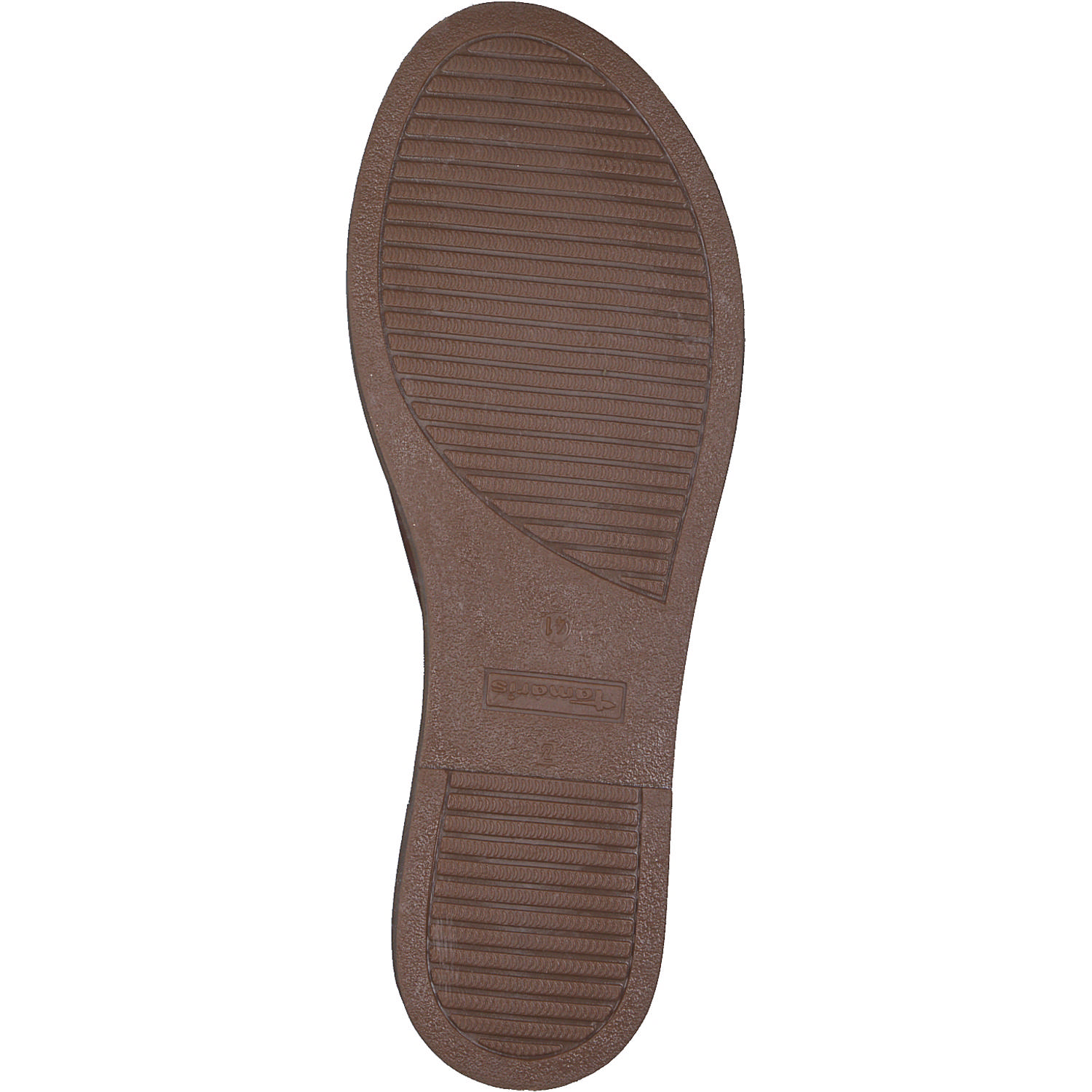 Tamaris 27135-42, Plateau-Pantoletten, Damen, cognac