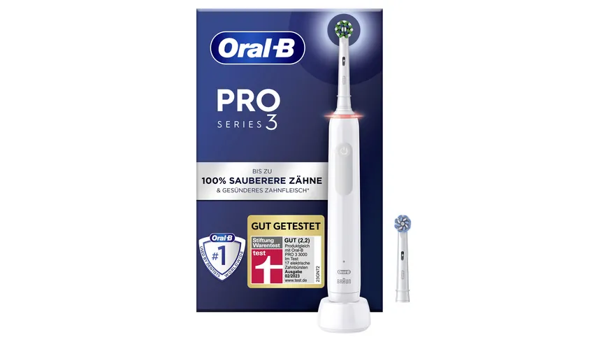 Oral-B Pro 3 3000 Cross Action White