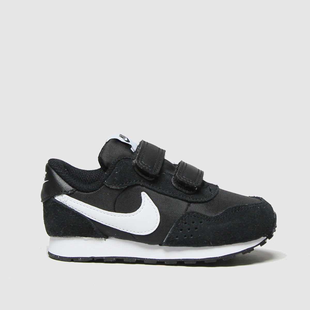 Nike svarta och vita MD Valiant pojkar småbarnsskor