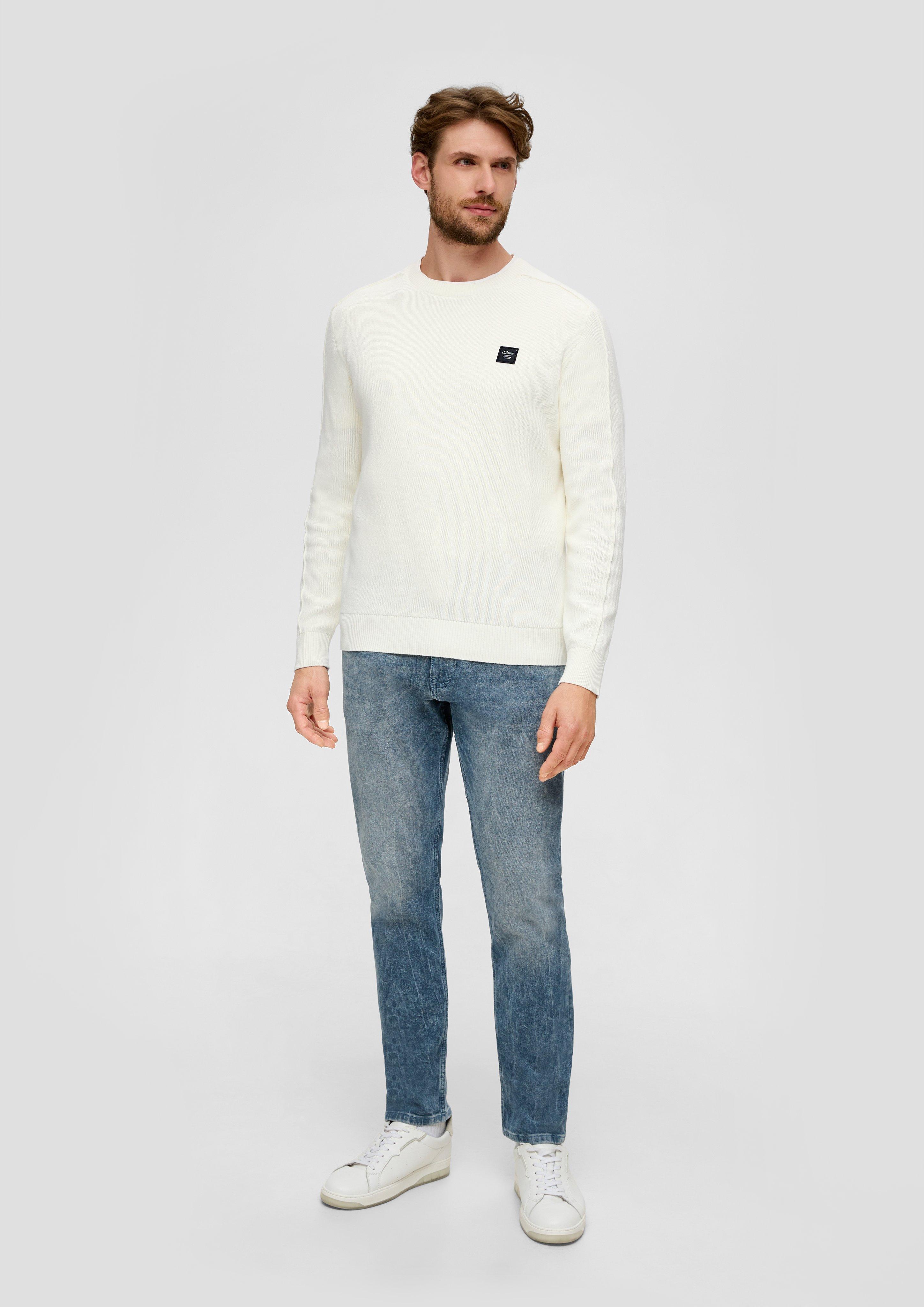 Weicher Strickpullover aus Baumwolle  2141329-0240
