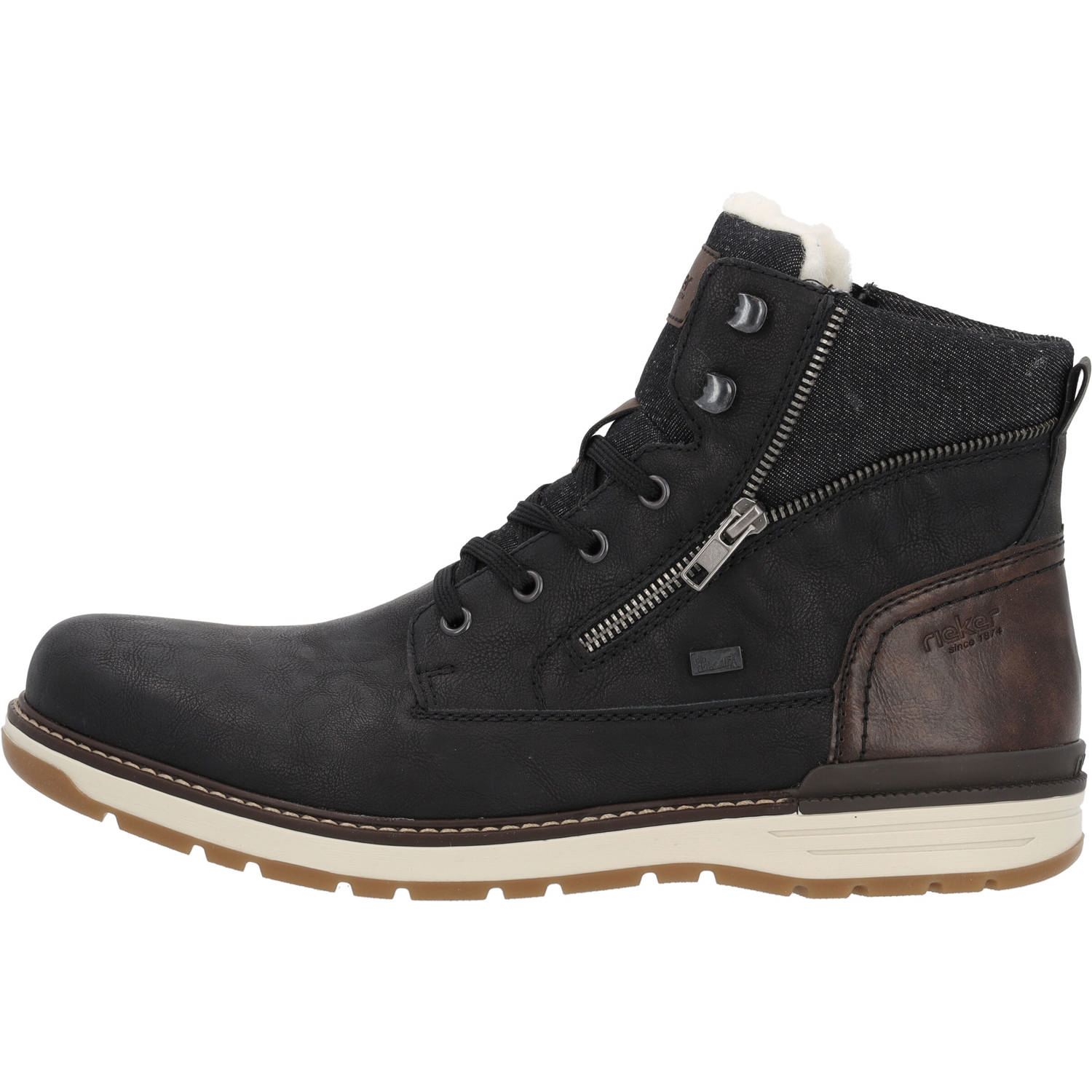 Rieker 39440, Stiefel, Herren, Schwarz