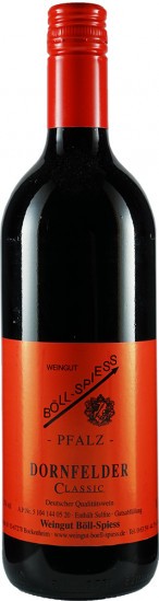 2020 Dornfelder Classic trocken - Weingut Böll-Spieß