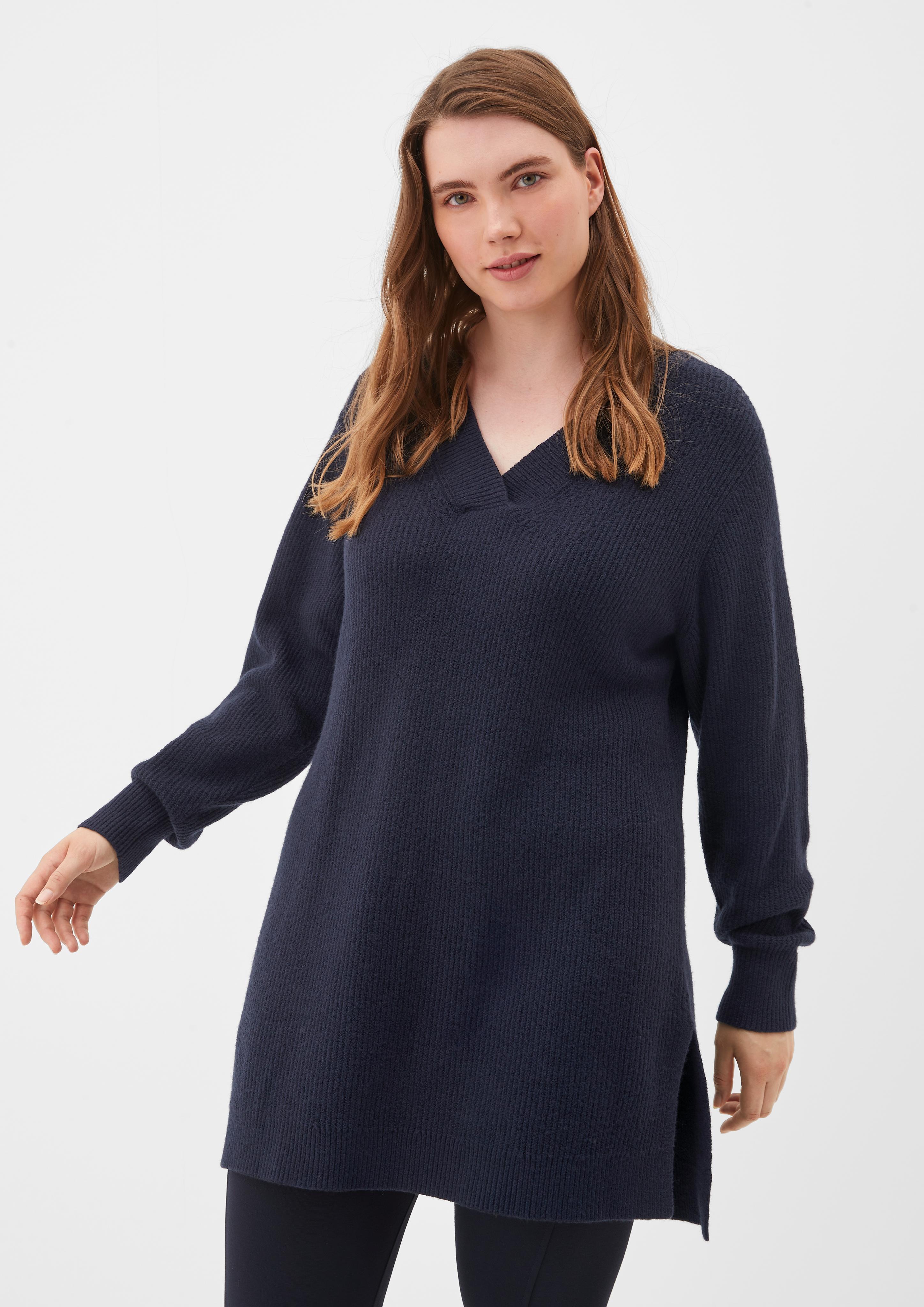 Langer Feinstrickpullover  2122006-5959