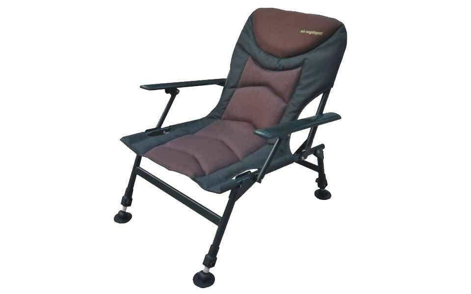 MK Angelsport Angelzelt 2 Mann Angelzelt + Bedchair + Carpchair