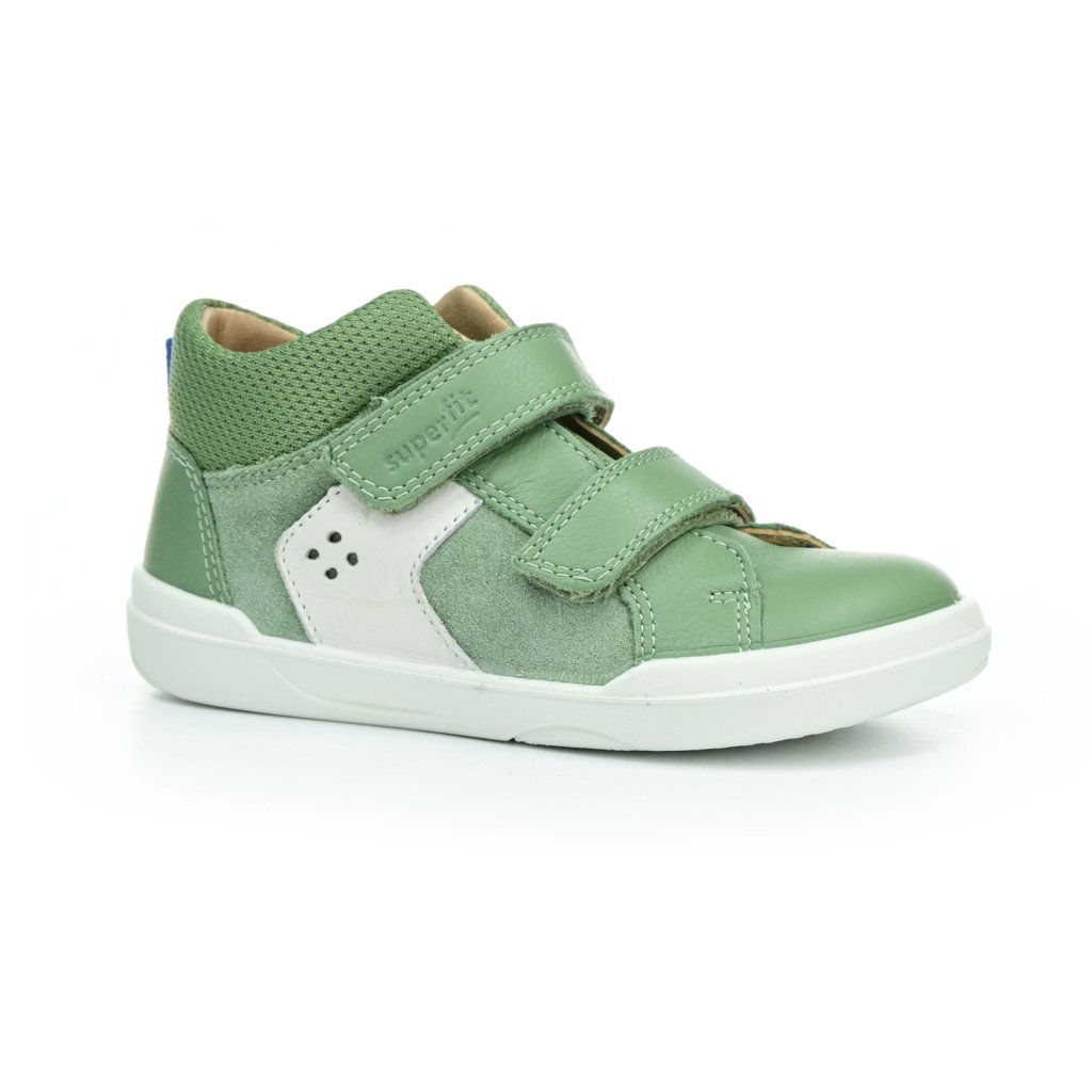 Superfit Superfree Nappa Green/White Barfußschuhe
