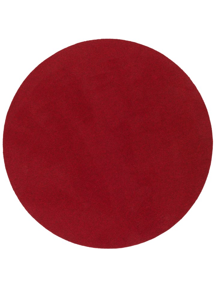 Snapstyle Kunstrasen Rasenteppich mit Noppen Kingston Rund in Rot günstig kaufen