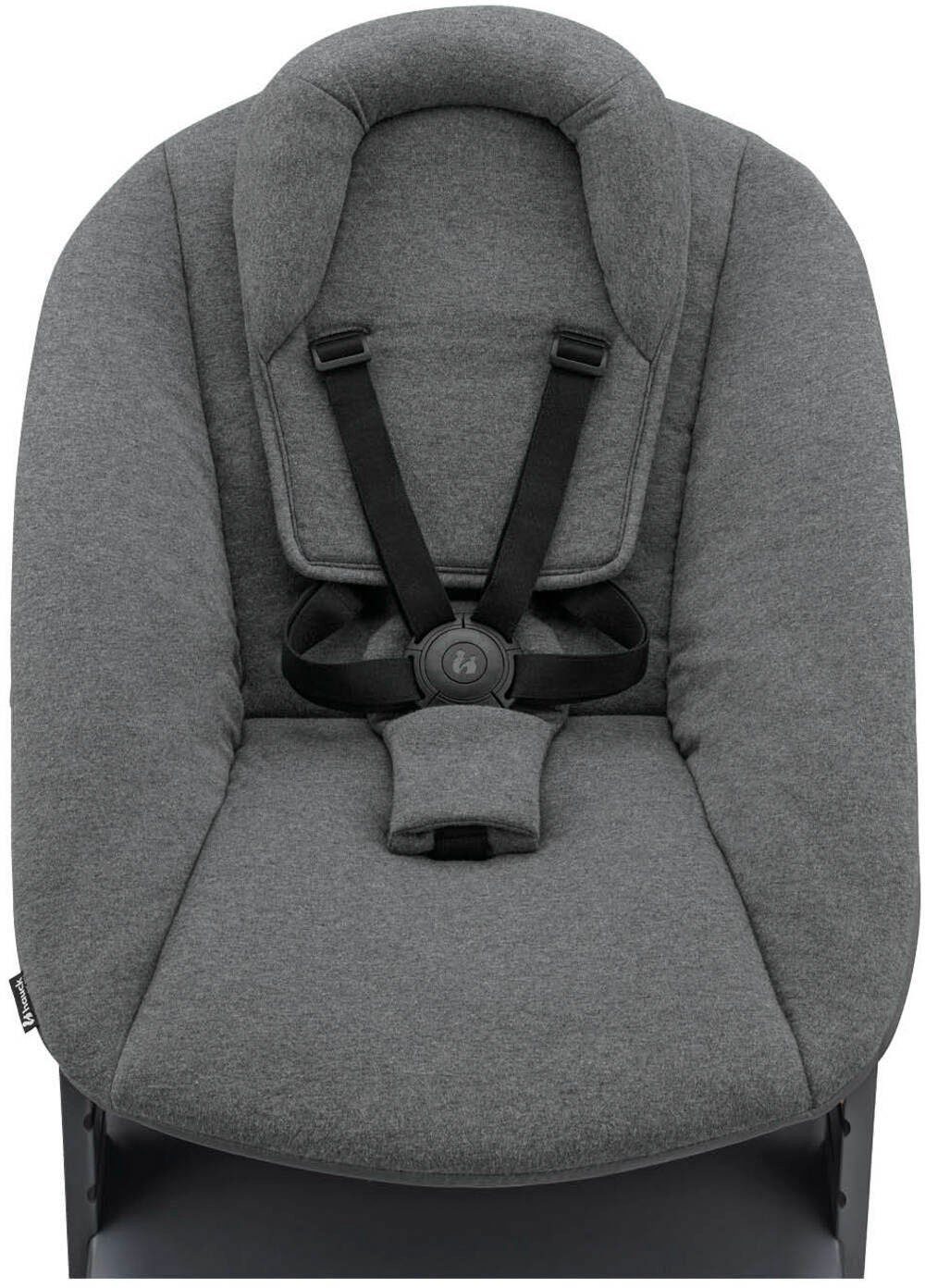 Hauck Hochstuhl Alpha Newborn Set Plus, Dark Grey, mit Newborn Aufsatz; FSC® - schützt Wald - weltweit