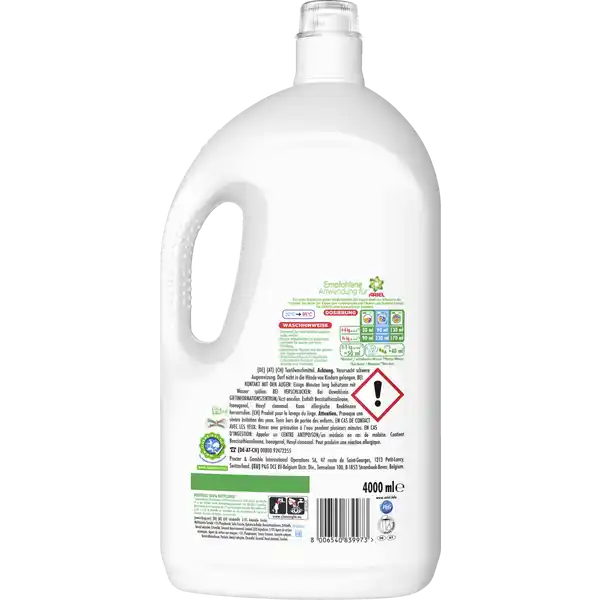 Universal+ Waschmittel Flüssig Febreze 80WL