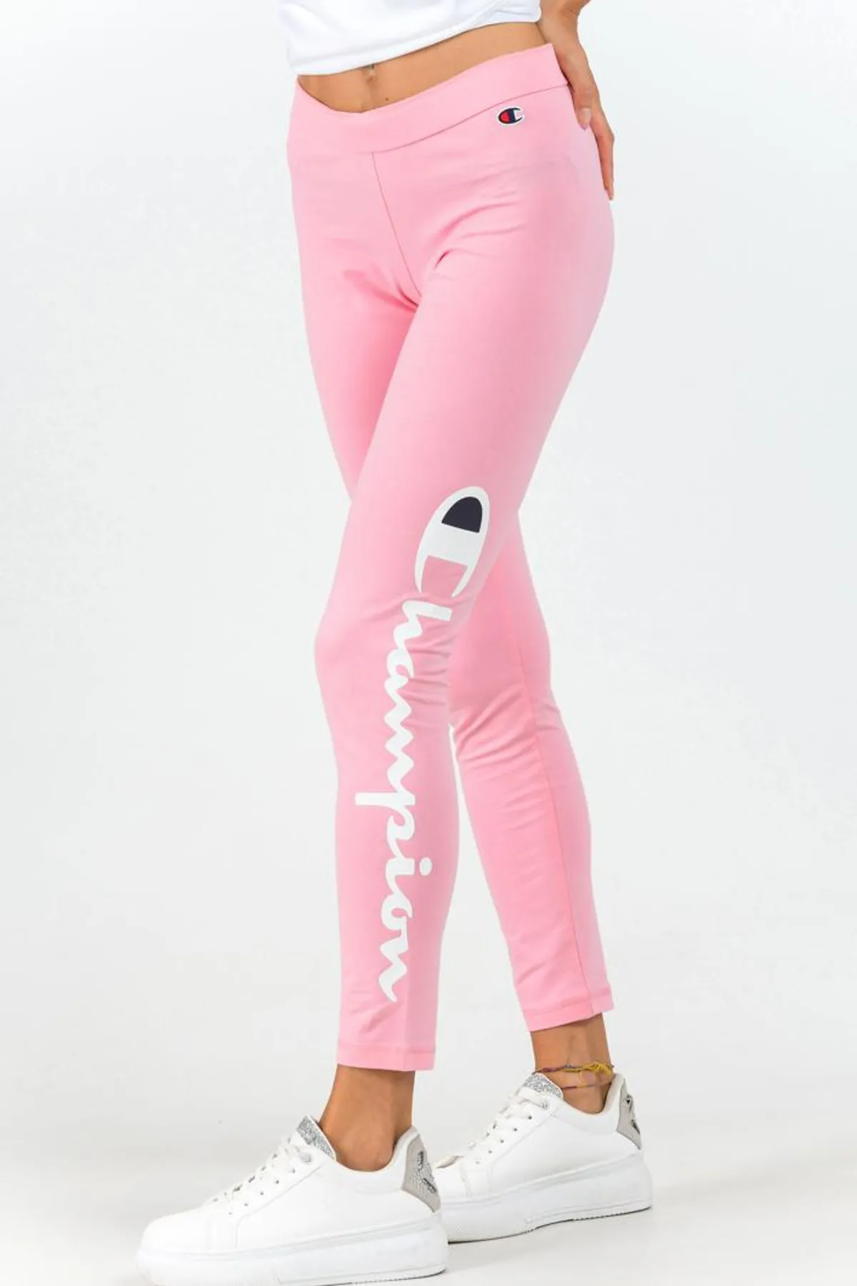 Champion  Leggings - Rosa - Mittlerer Bund
