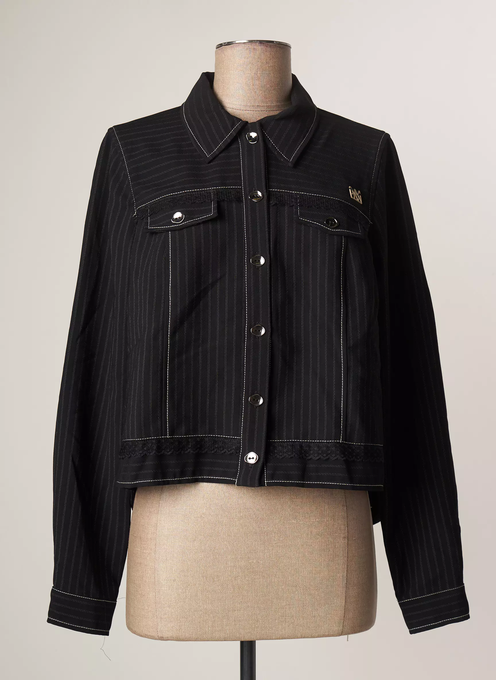 Mado Et Les Autres Vestecasual Femme couleur noir