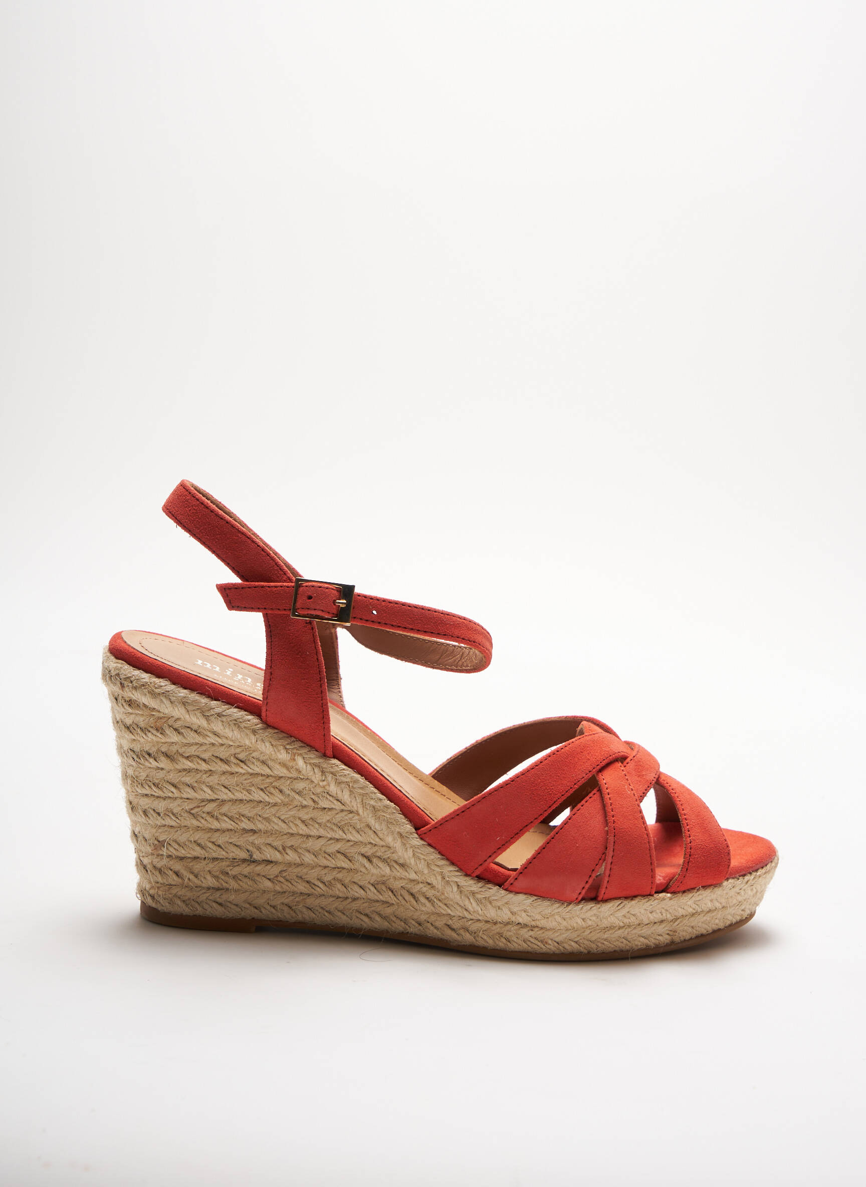 Minelli Sandales Nu Pieds Femme couleur rouge