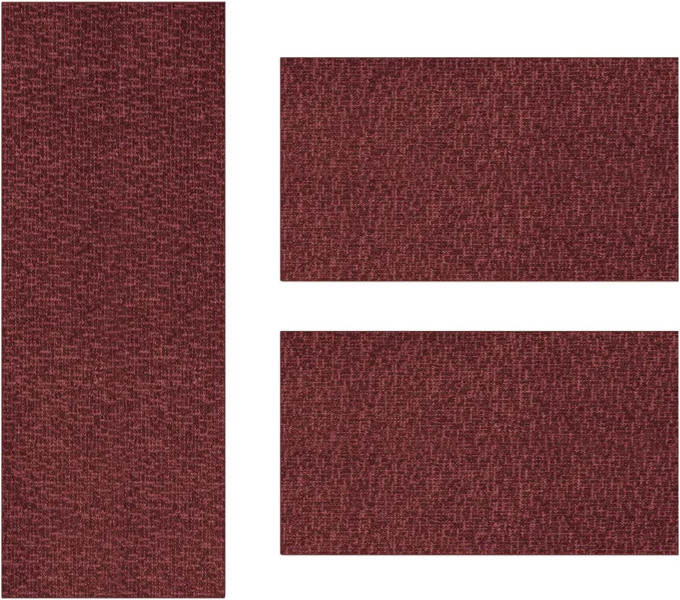 Bettumrandung Bermuda, 3 Größen, 6 Farben, Teppichläufer Floordirekt, Höhe 7 mm, (3-tlg), Konfektioniert in Deutschland