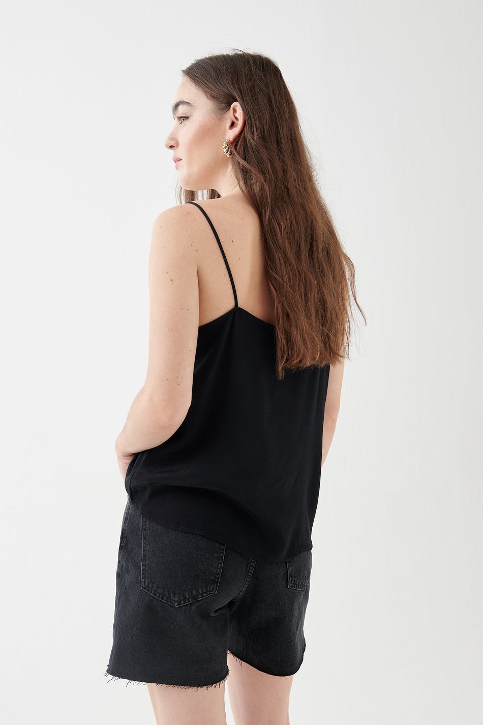 Mindy button down singlet