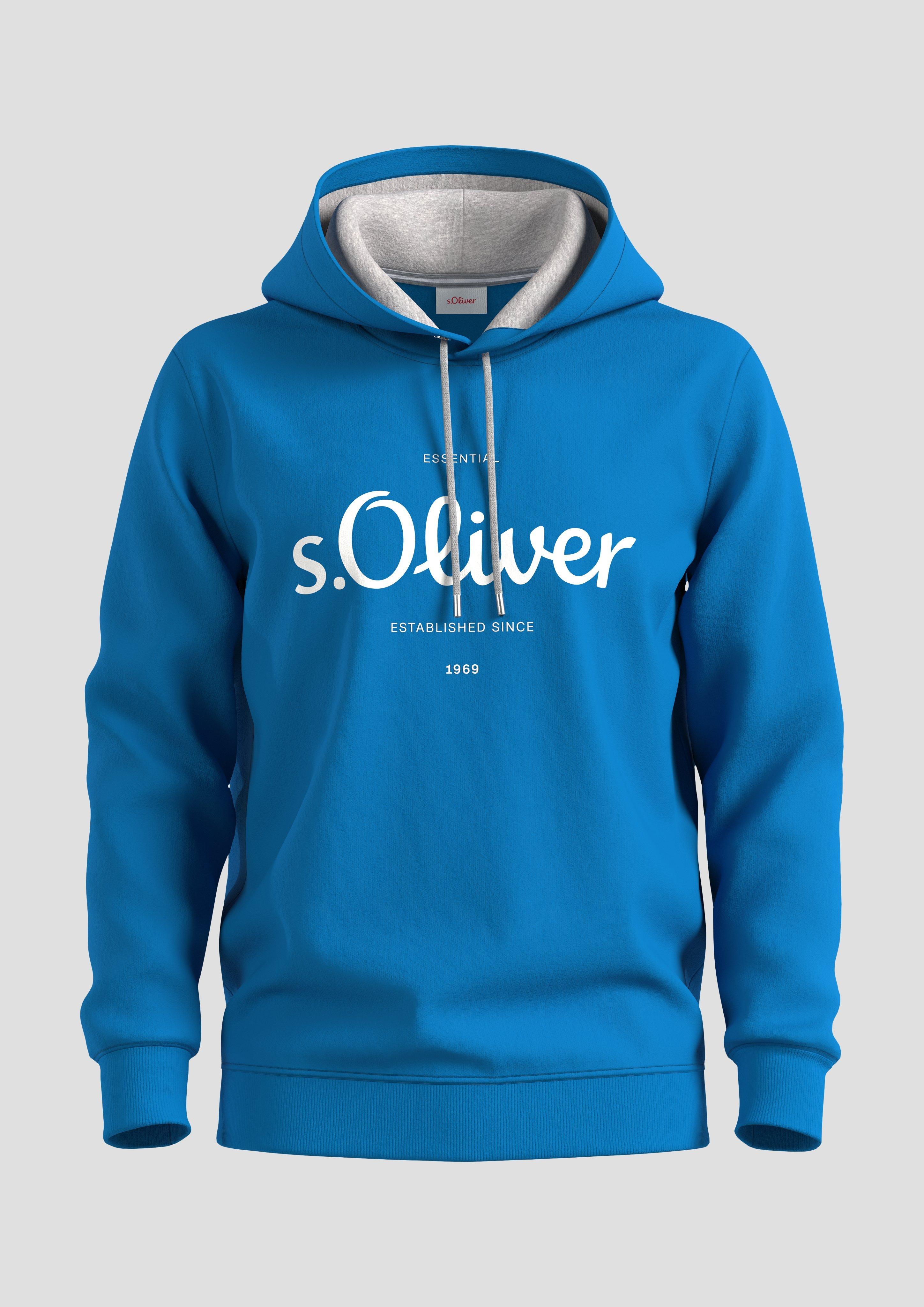Sweatshirt mit gummiertem Label-Print  2138654-55D1