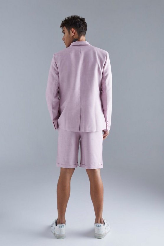 Lockere Anzug-Shorts