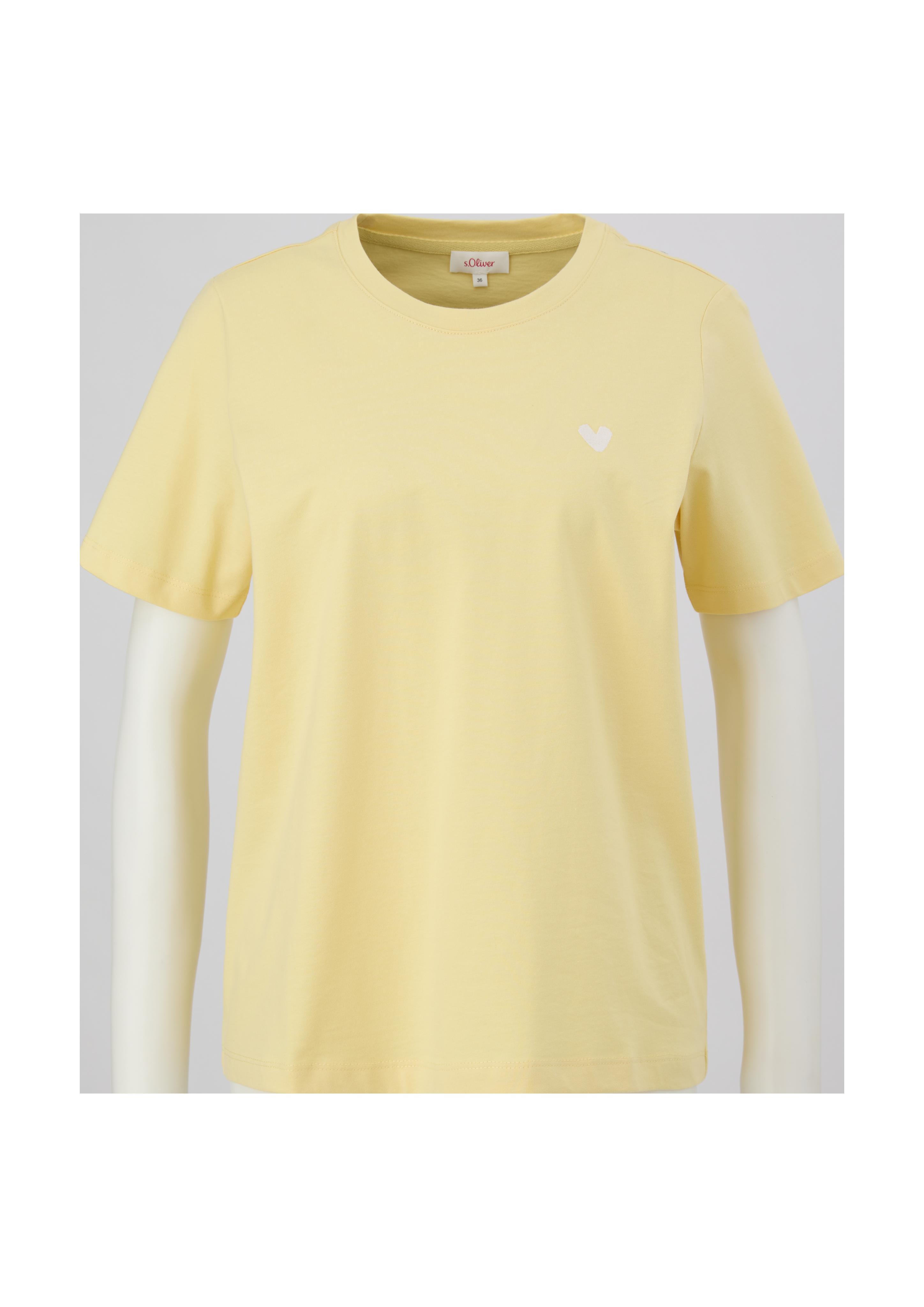 Baumwollshirt mit Print-Detail  2130069-11D0