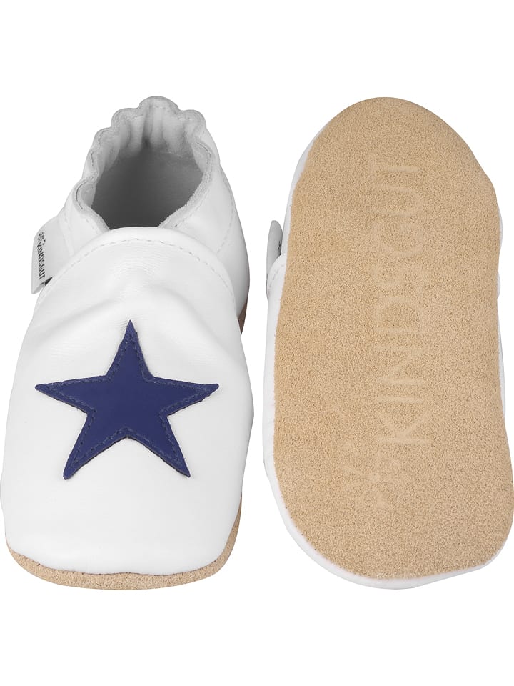 Kindsgut Leder-Krabbelschuhe 