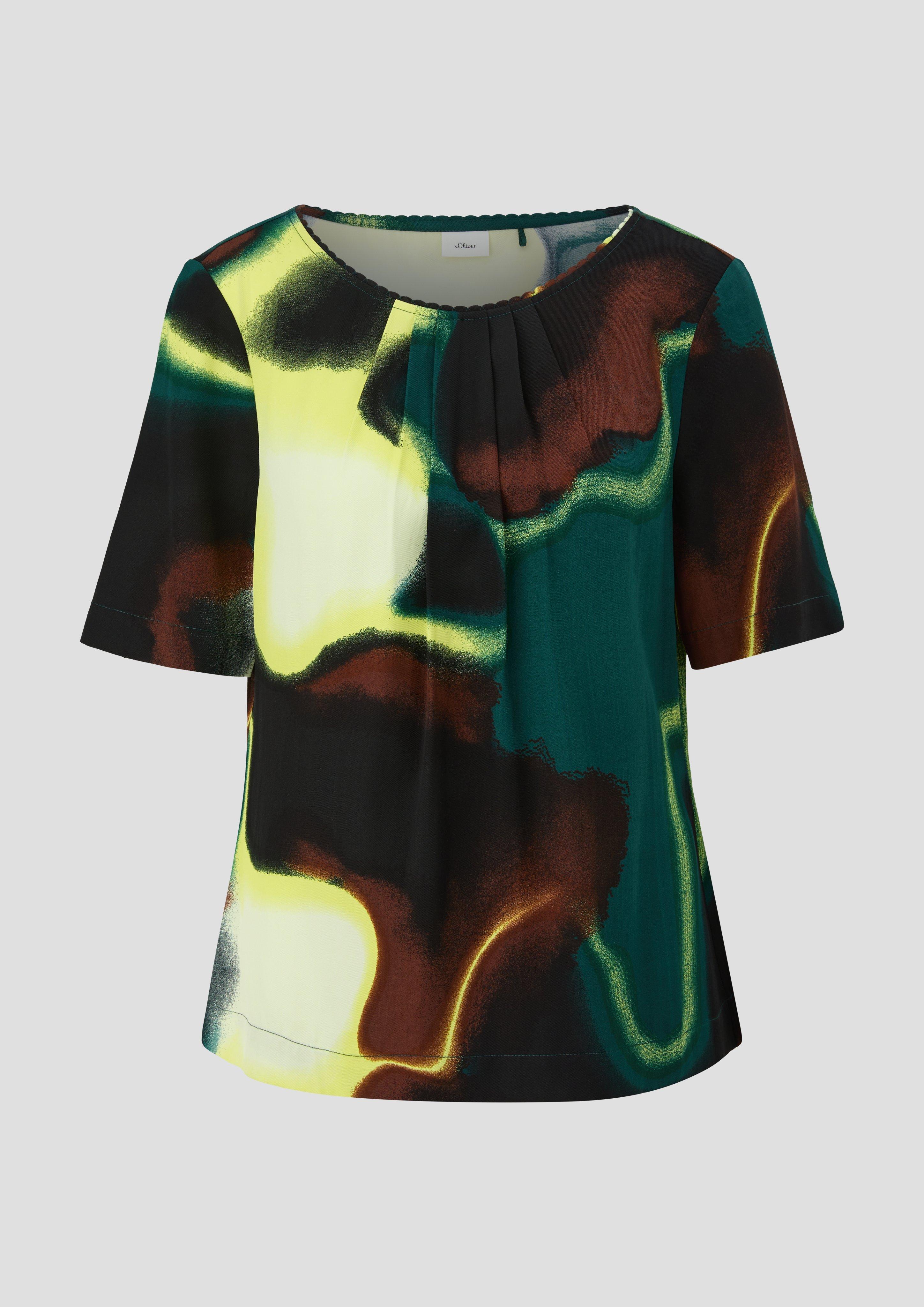 Twillbluse aus Viskose  2136601-99A3