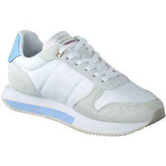 Tommy Hilfiger Runner With TH Webbing in weiß