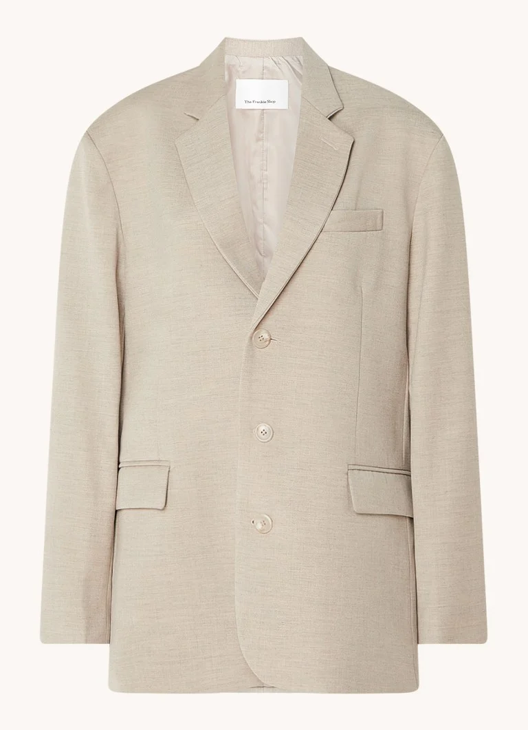 Frankie Shop Gelso overdimensjonert blazer med klafflommer