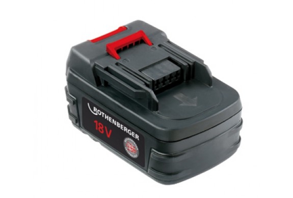 Rothenberger Tilbehør 15810 Batteri 18 Volt 3,0 Ah Romax