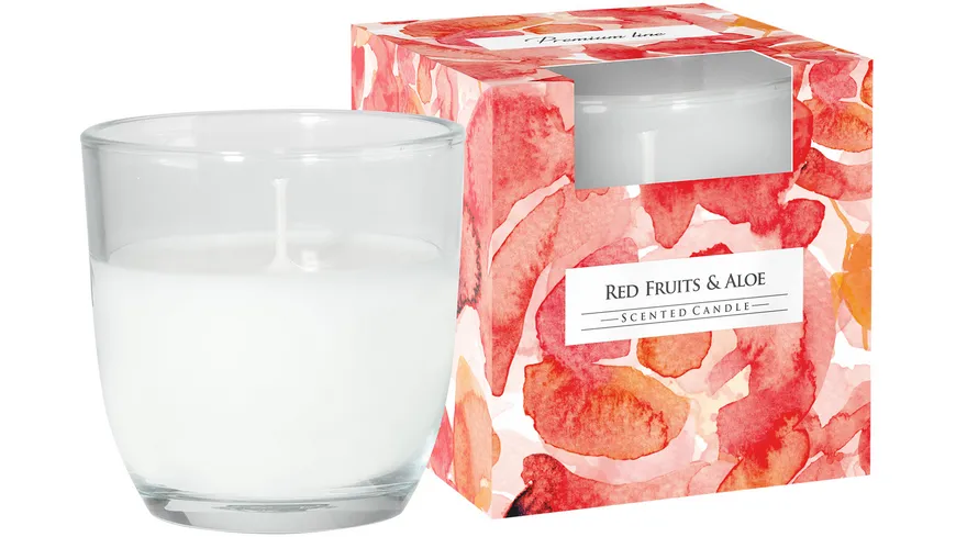 Duftkerze im Glas Red Fruits & Aloe