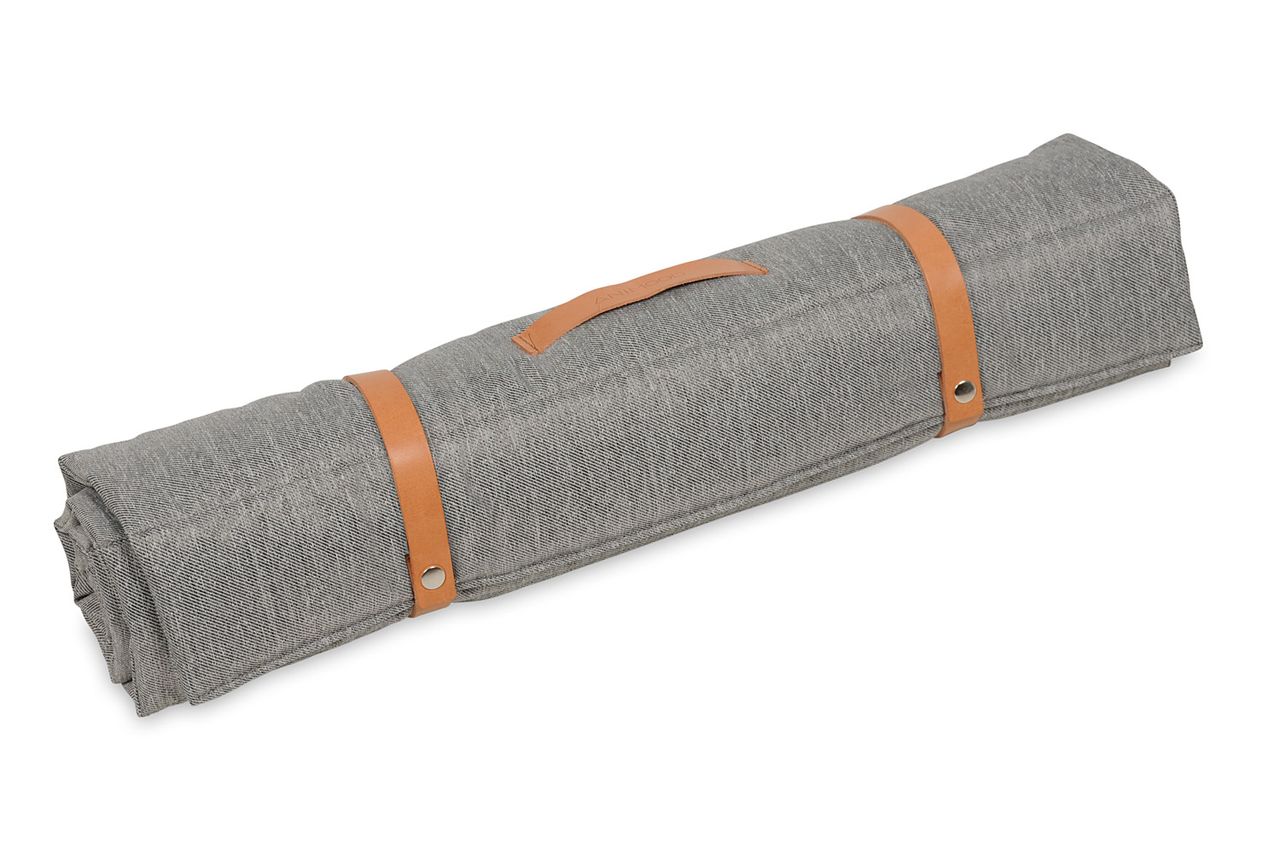 Animood Hunde-Rollmatte Luna Hundeteppich universal grau