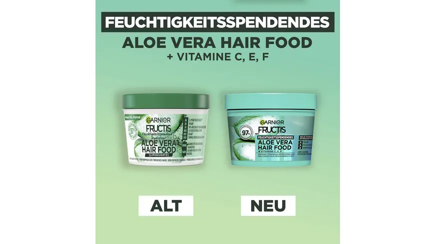 Garnier Fructis Maske HARIFOOD AloeVera 400 ml