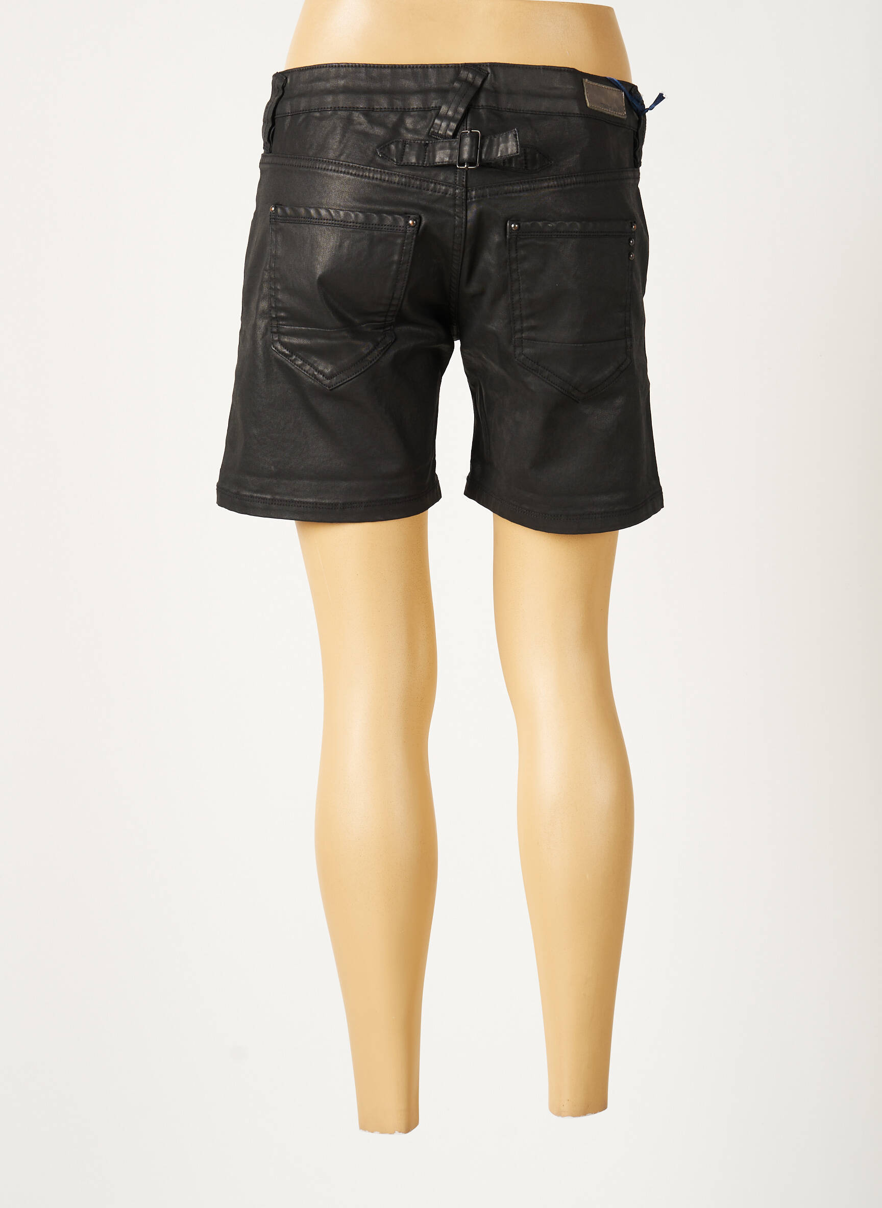 Teddy Smith Shorts 1 Femme couleur noir