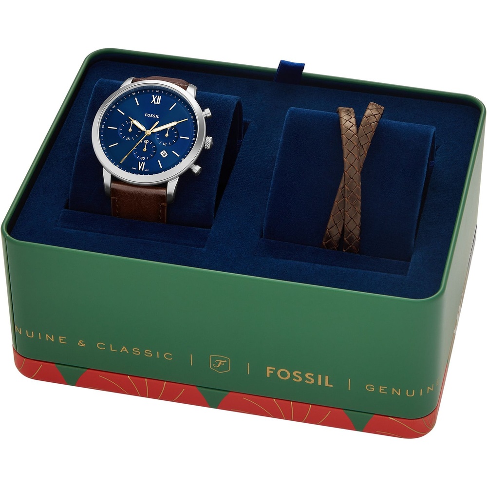 Fossil Set de montres Acier inoxydable Bijoux