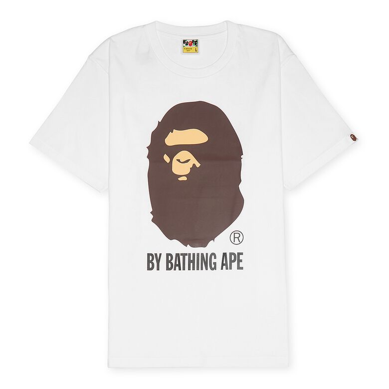 A Bathing Ape By Bathing Ape Tee white