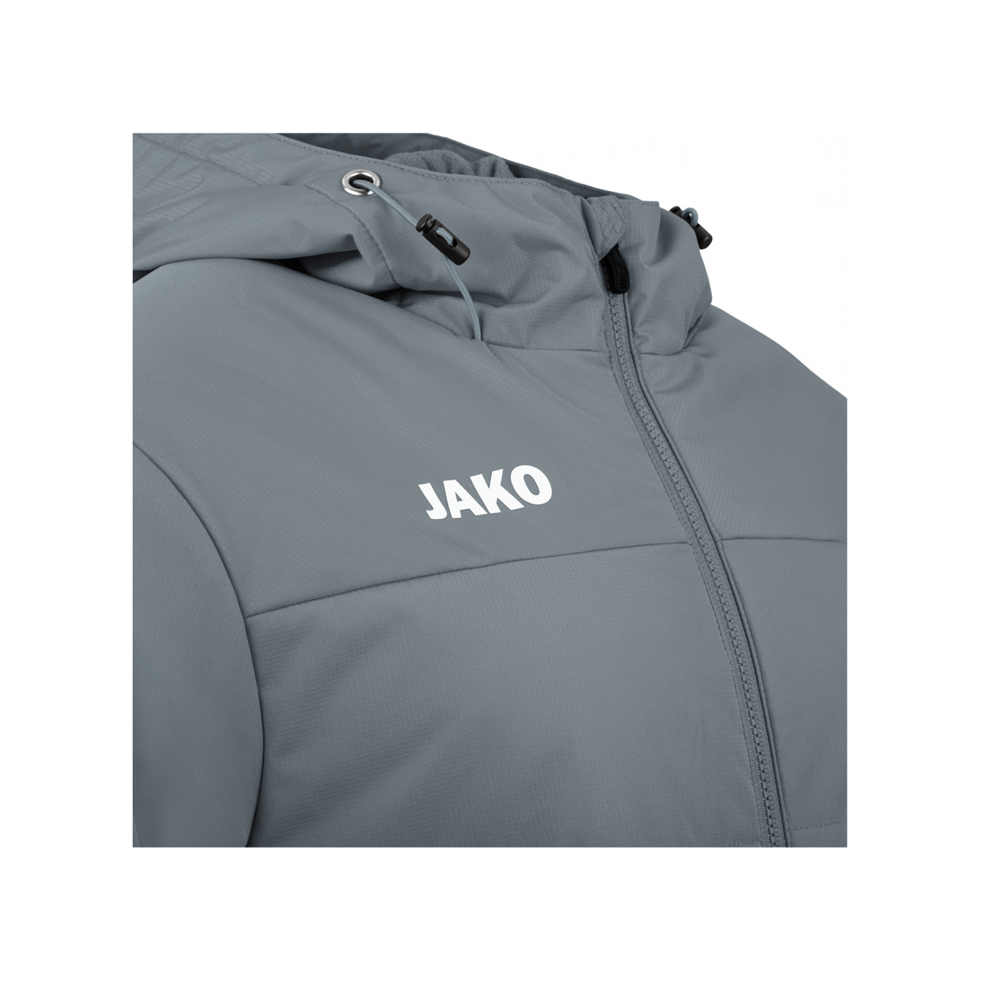 JAKO Team Coach Kapuzenjacke Grau F840