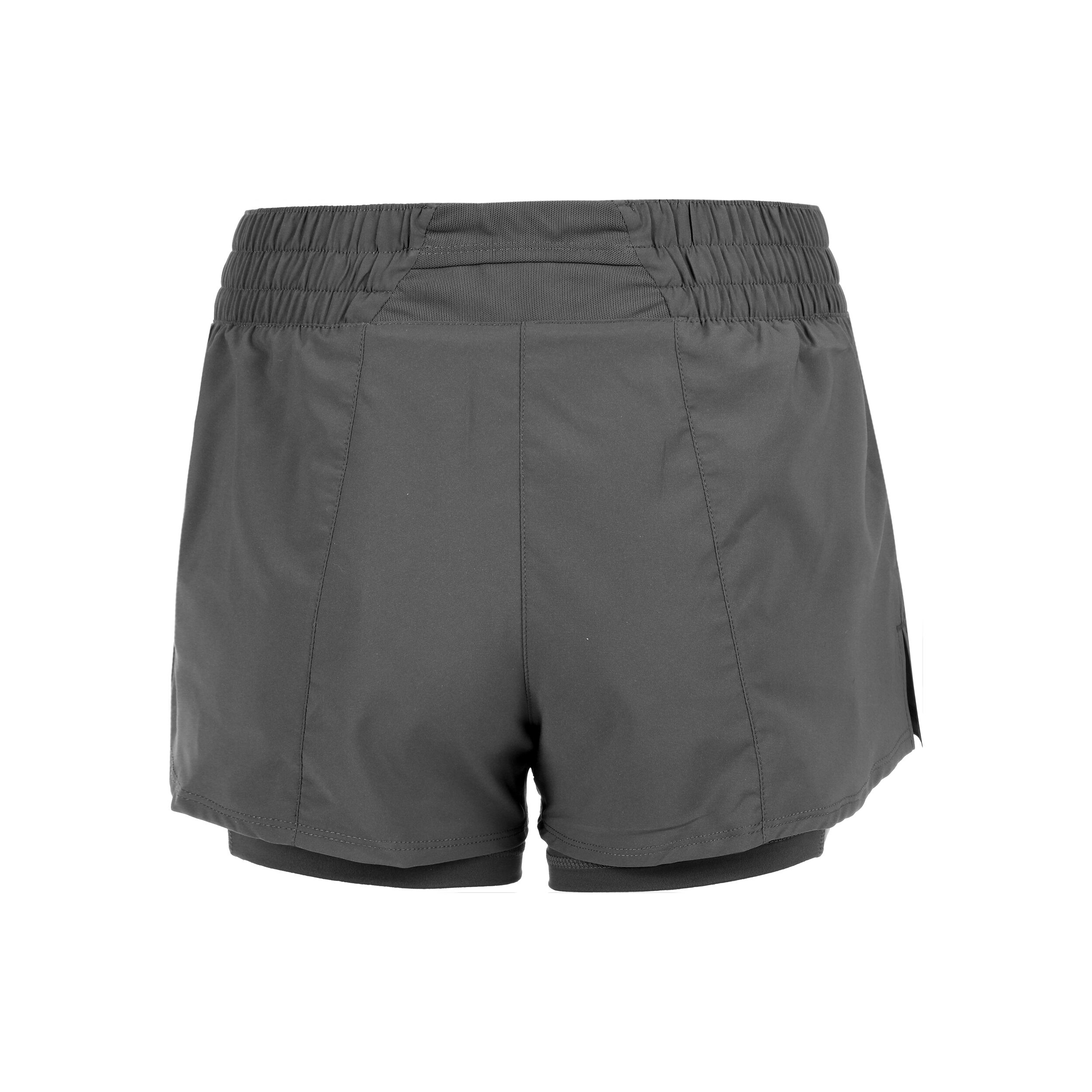 Dri-Fit One MR 3inch 2in1 Shorts Damen - Grau, Schwarz