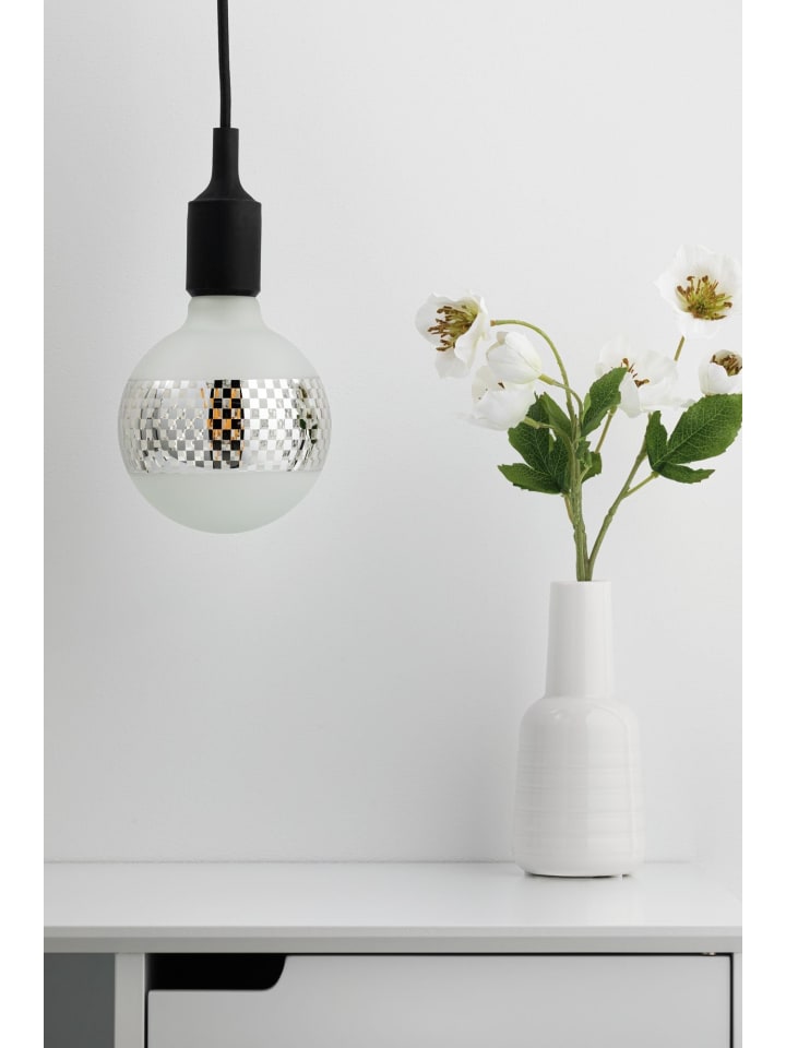 paulmann LED G125 Ringspiegel Silber glanz kariert E27 F günstig kaufen onesize