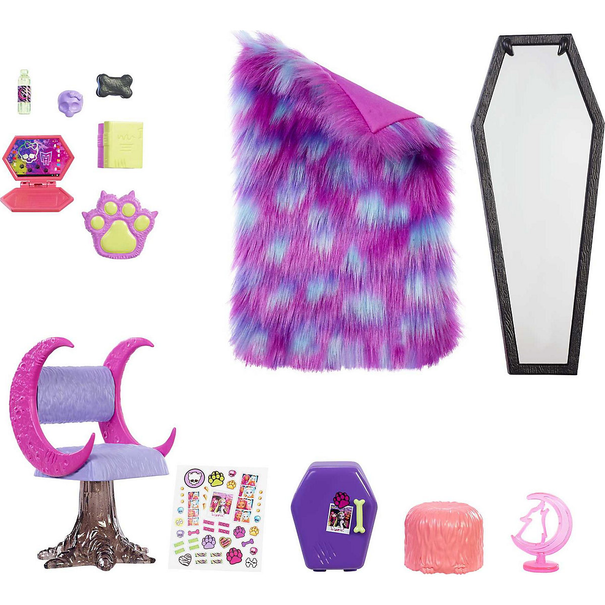 Monster High Clawdeen Wolfs Schlafzimmer