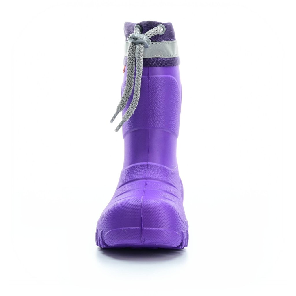 Demar Mammut Lila mit Wollfutter Gummistiefel
